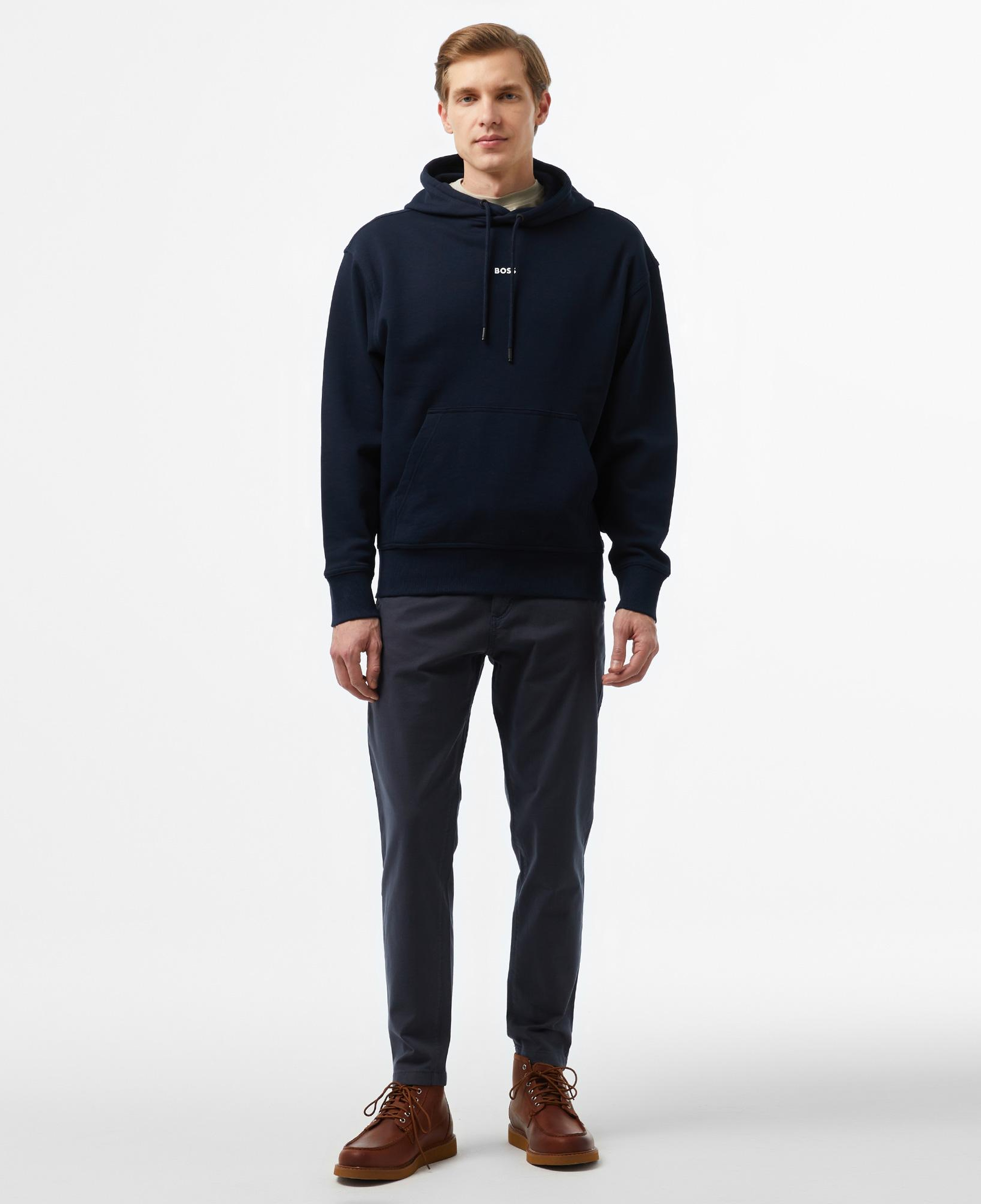 Boss Erkek Mavi Sweatshirt