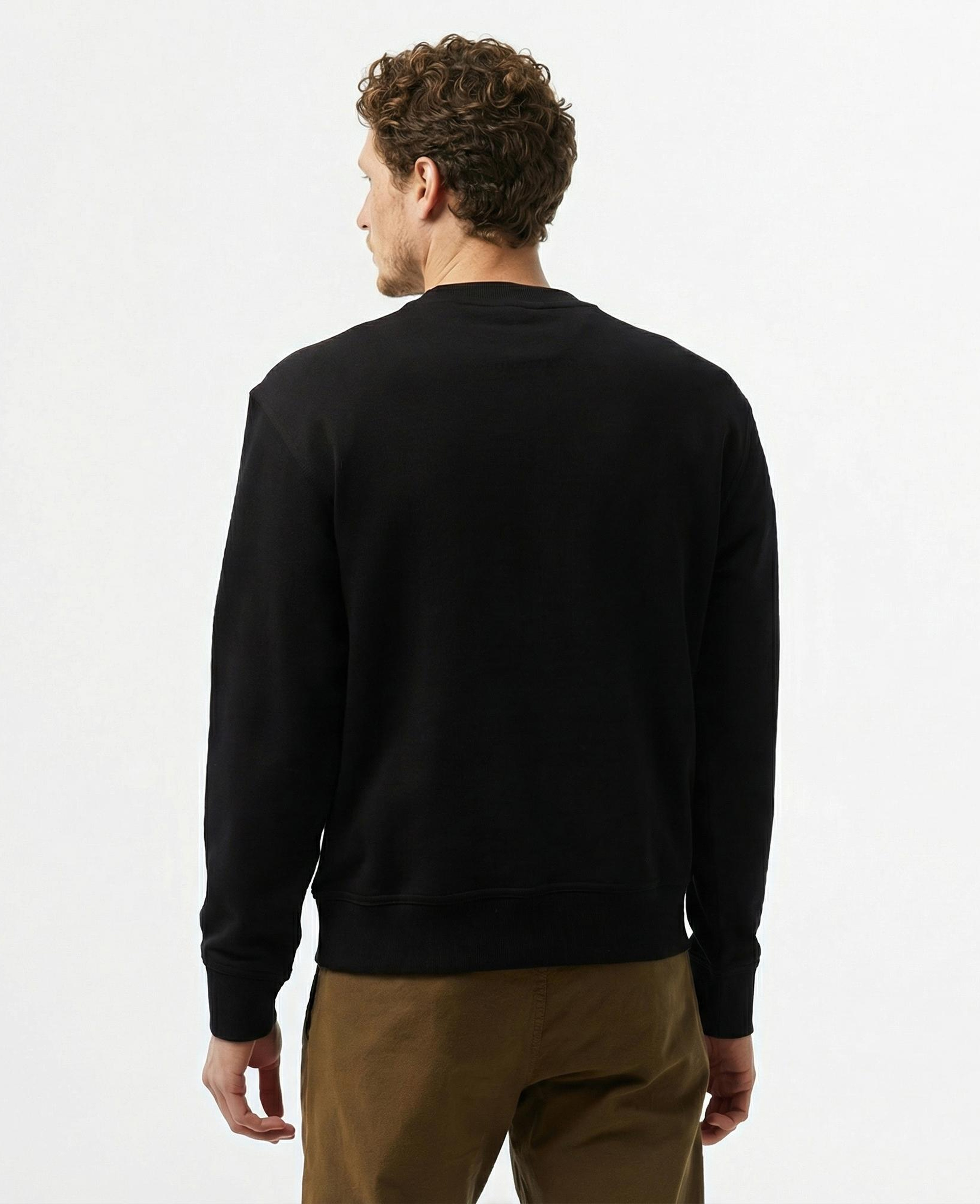 Boss Erkek Siyah Sweatshirt