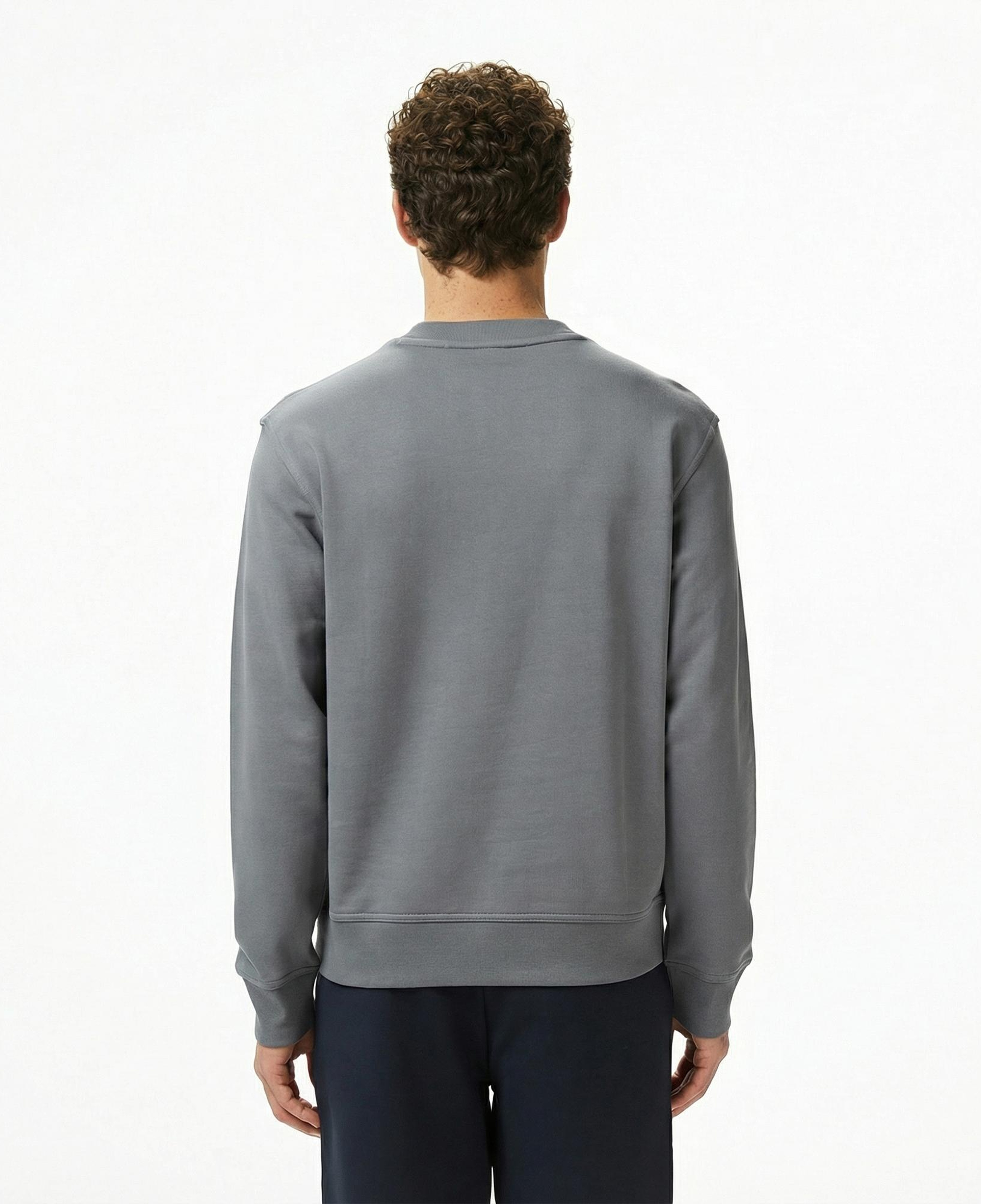 Boss Erkek Gri Sweatshirt