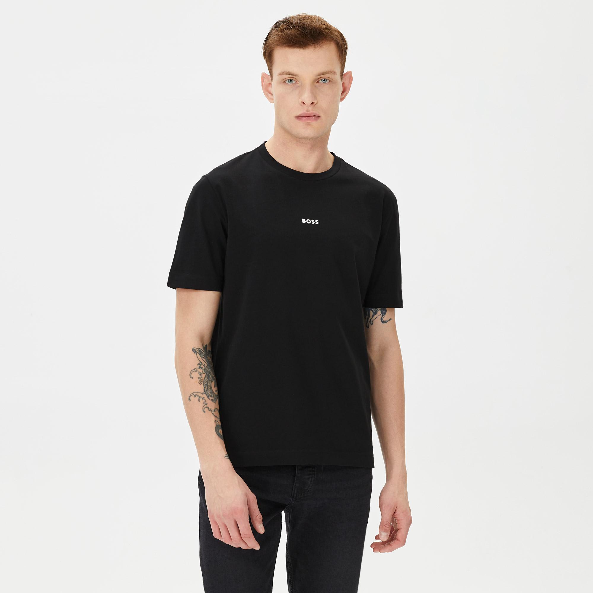 Boss Erkek Siyah T-Shirt