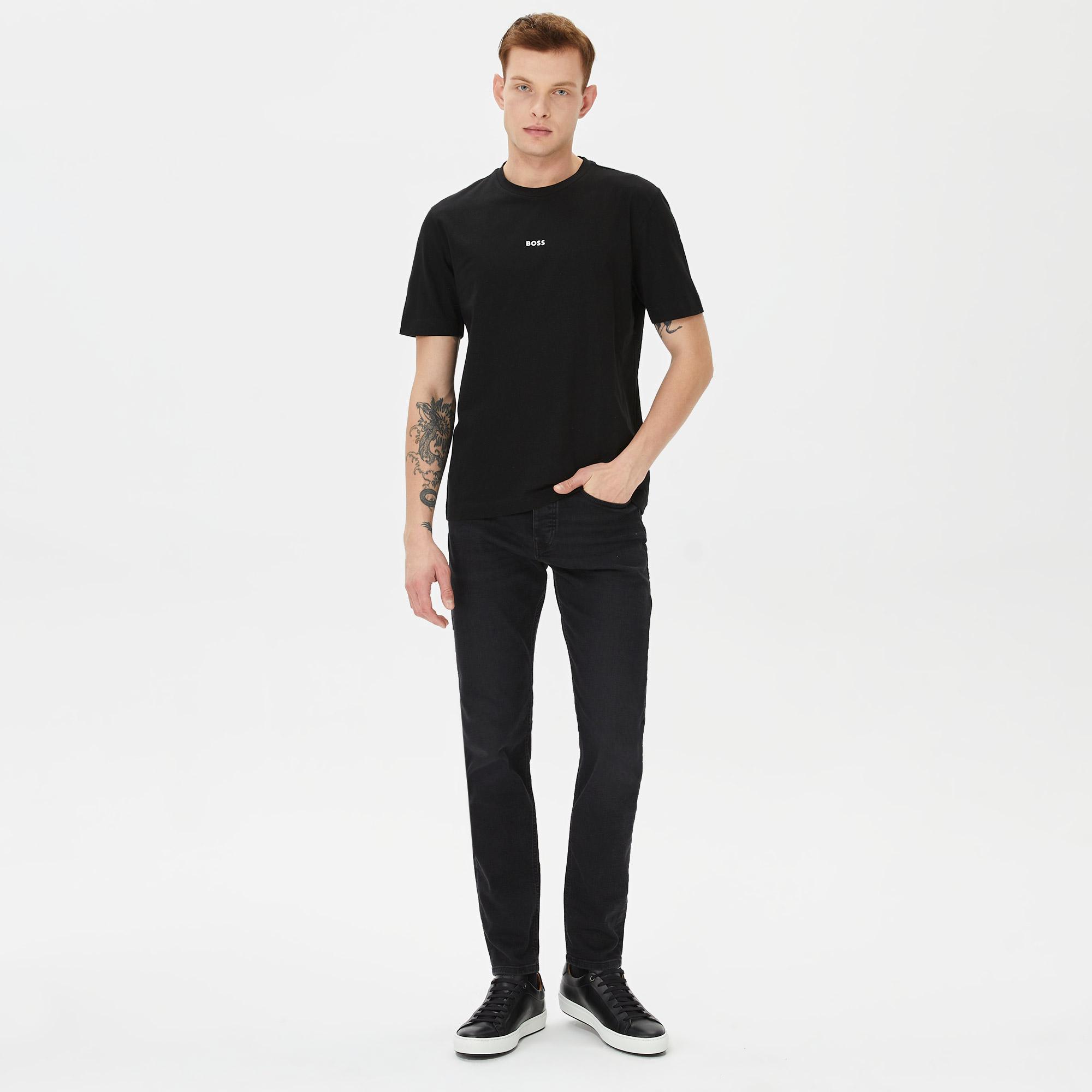 Boss Erkek Siyah T-Shirt