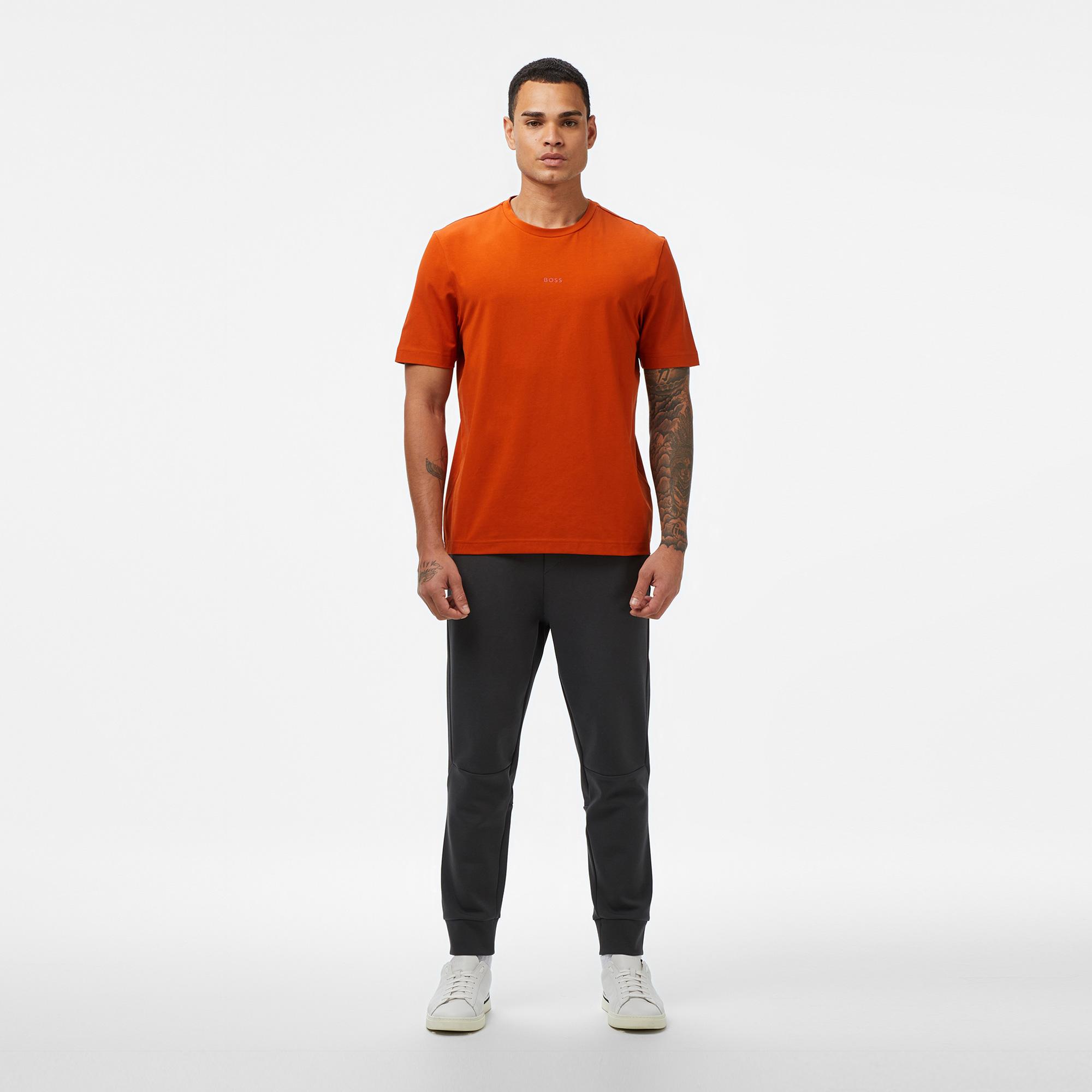 Boss Erkek Açık Turuncu T-Shirt