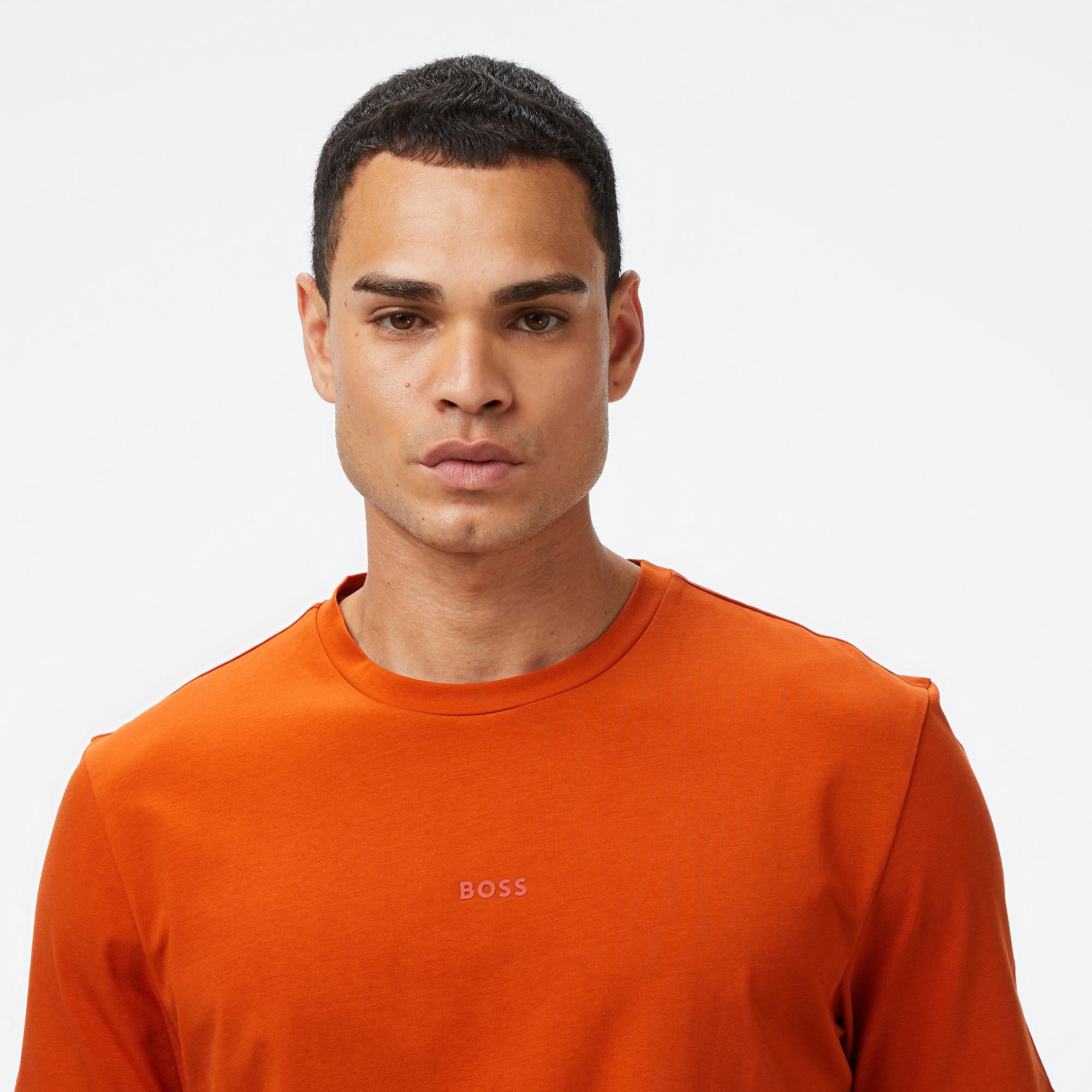 Boss Erkek Açık Turuncu T-Shirt