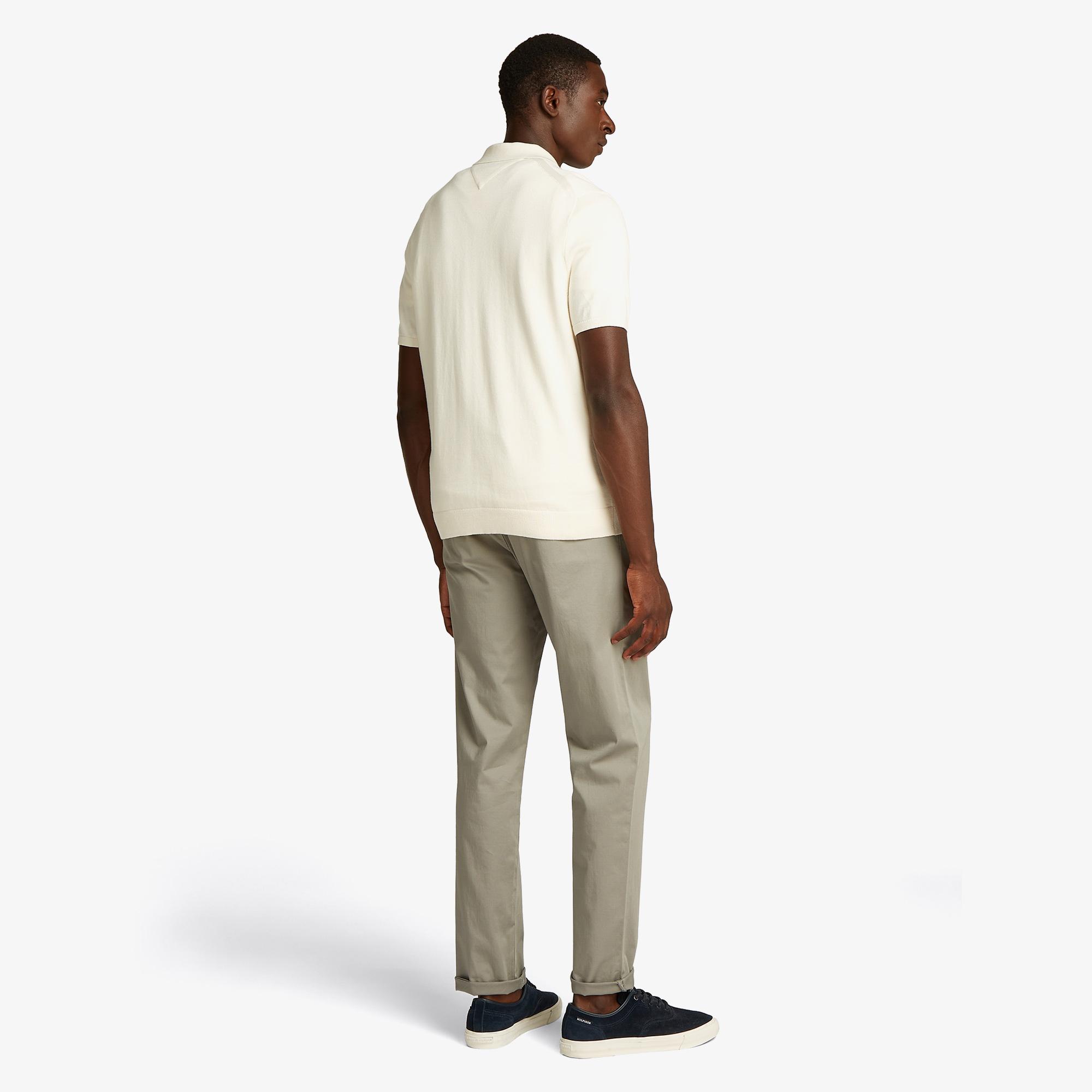 Tommy Hilfiger Core Essentials Erkek Krem Rengi Triko