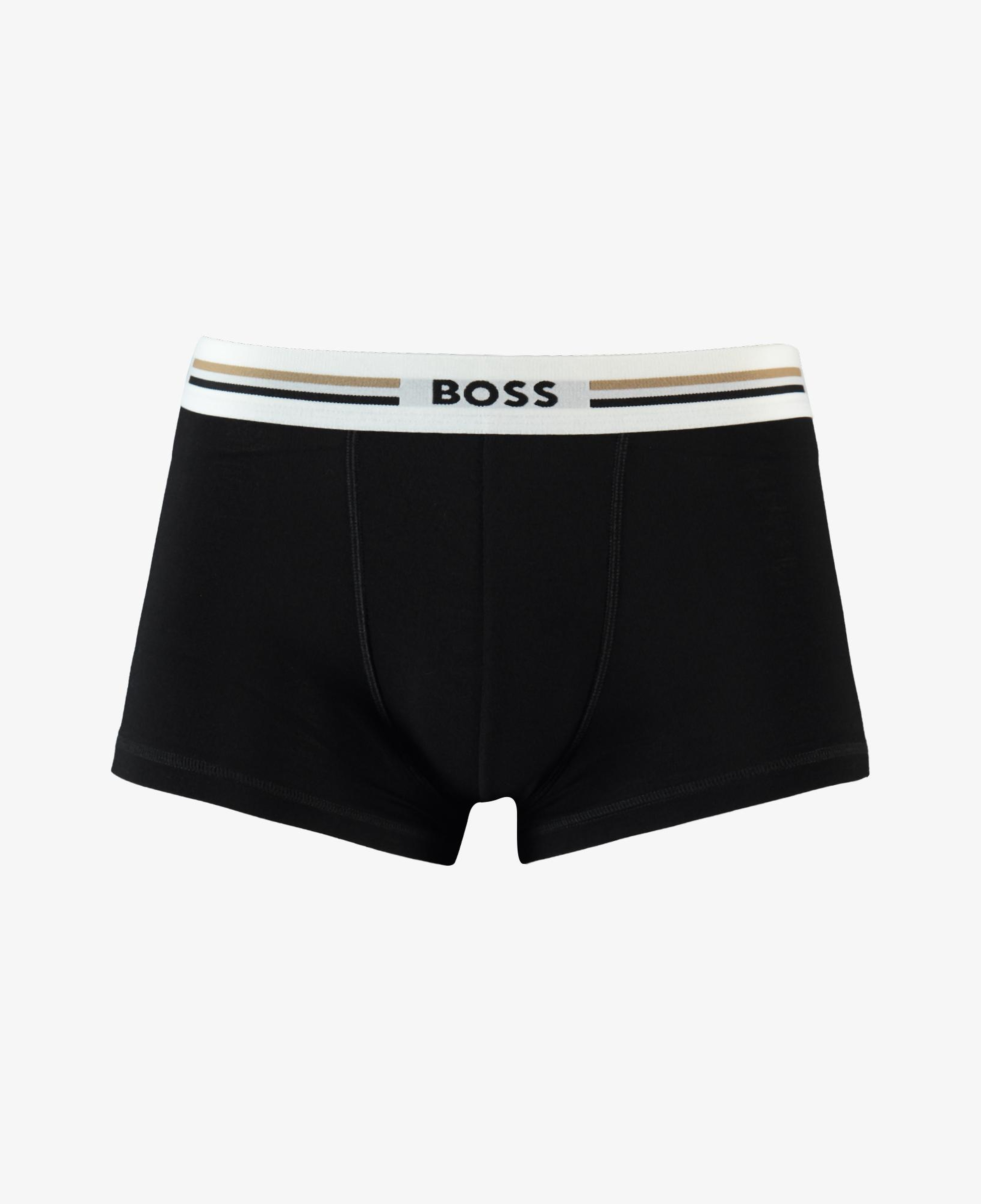 Boss 3'lü Trunk Revive Erkek Siyah Boxer