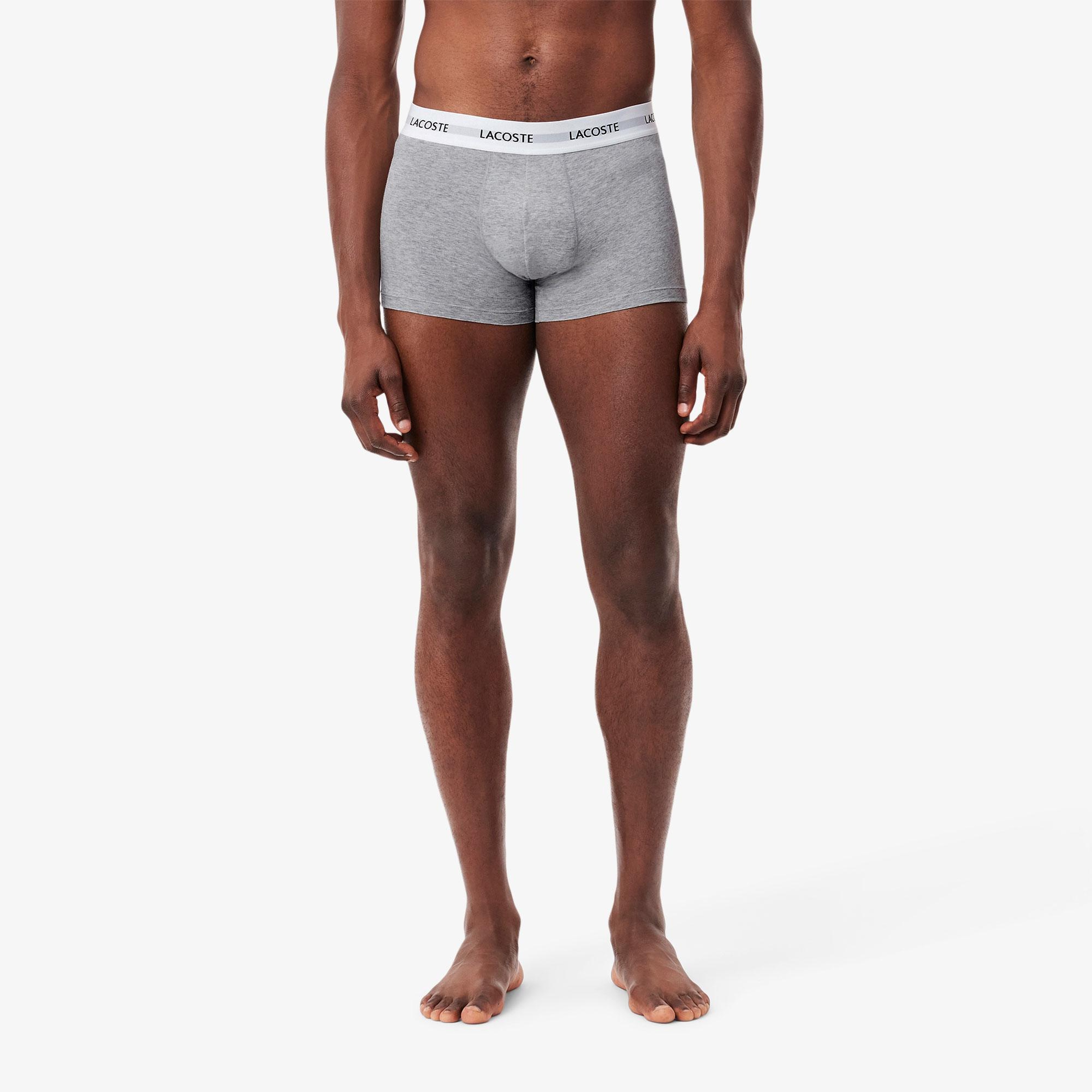 Lacoste Erkek 3'lü Renkli Boxer