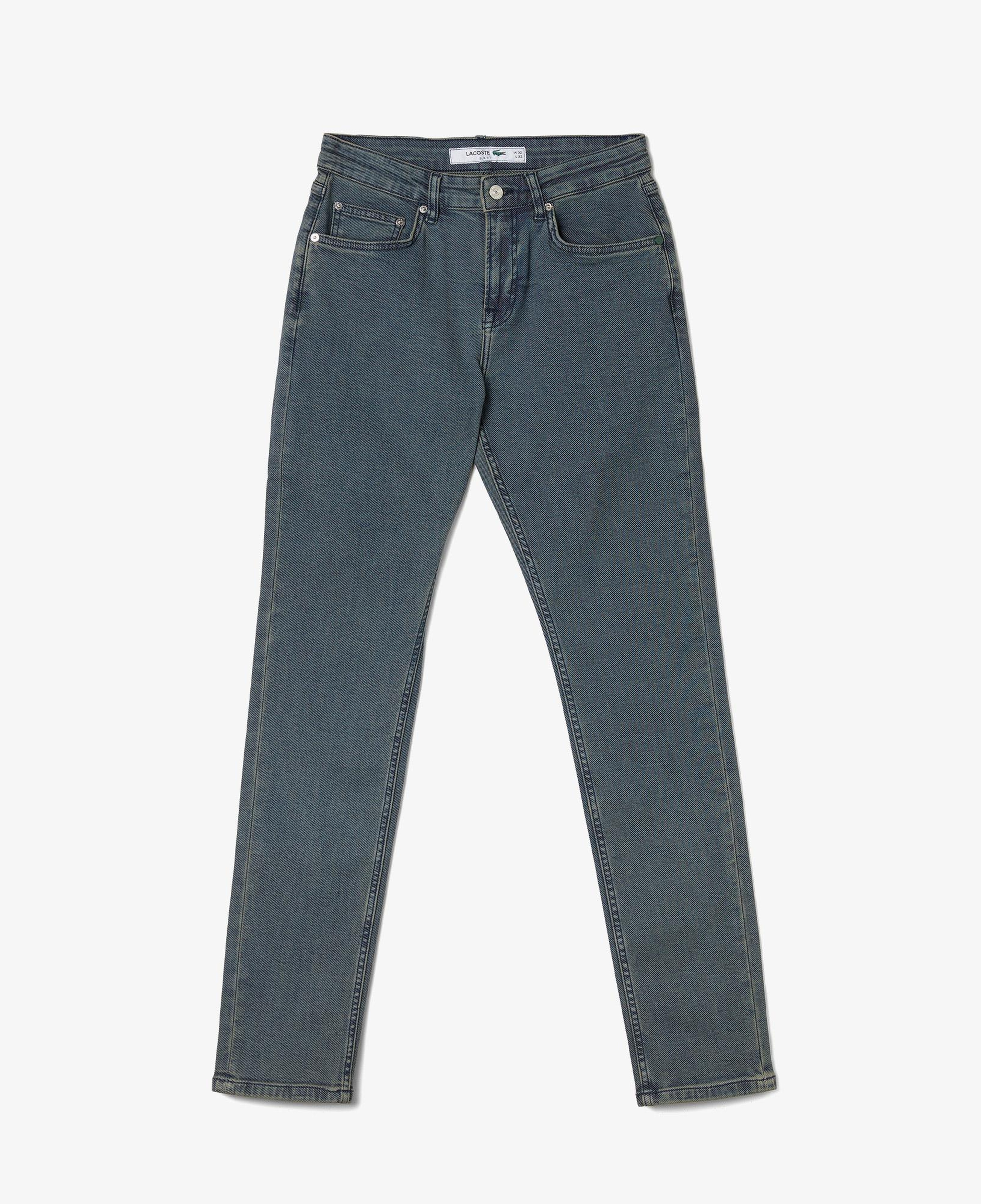 Lacoste Erkek Slim Fit Lacivert Jean Pantolon