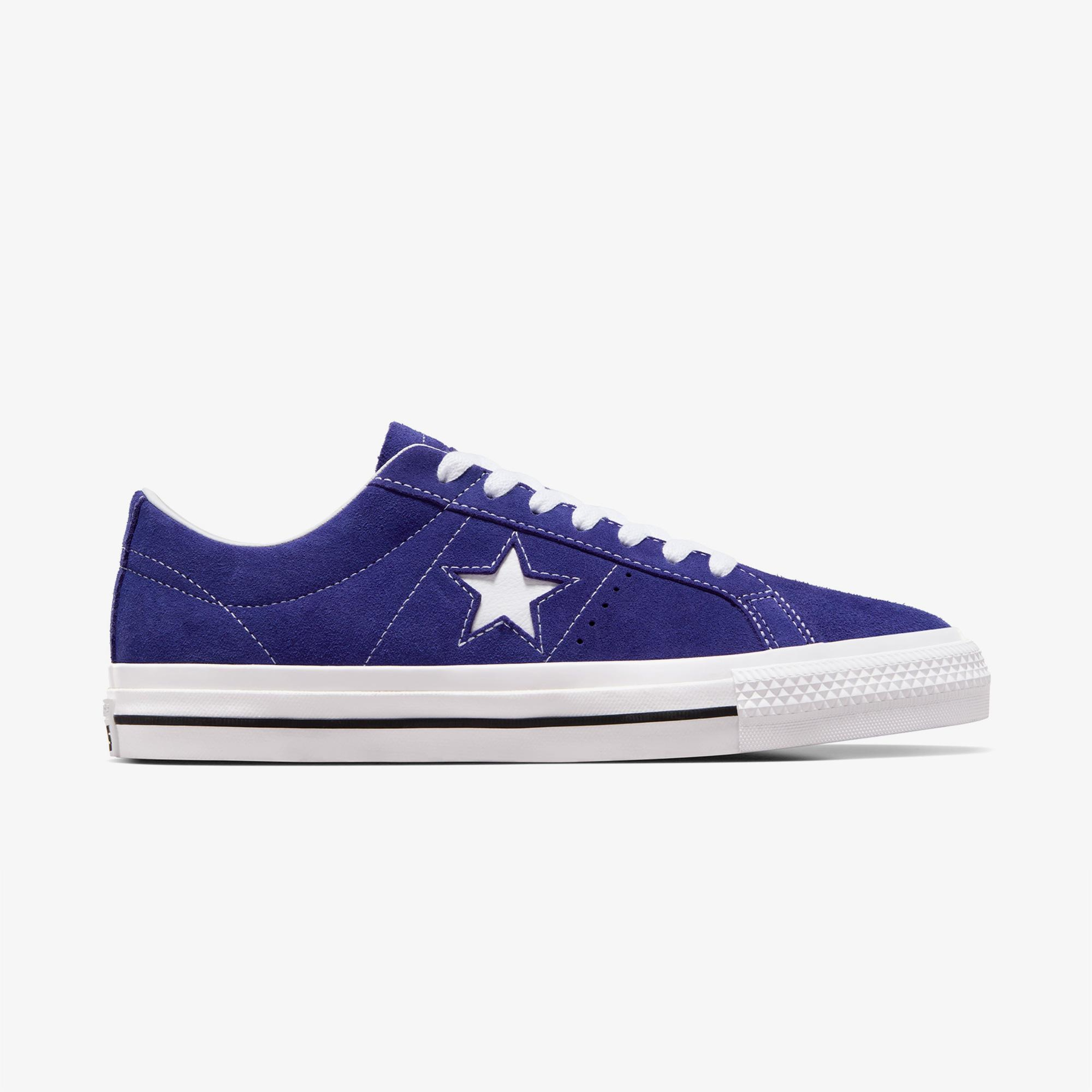 Converse One Star Pro Unisex Mor Süet Sneaker