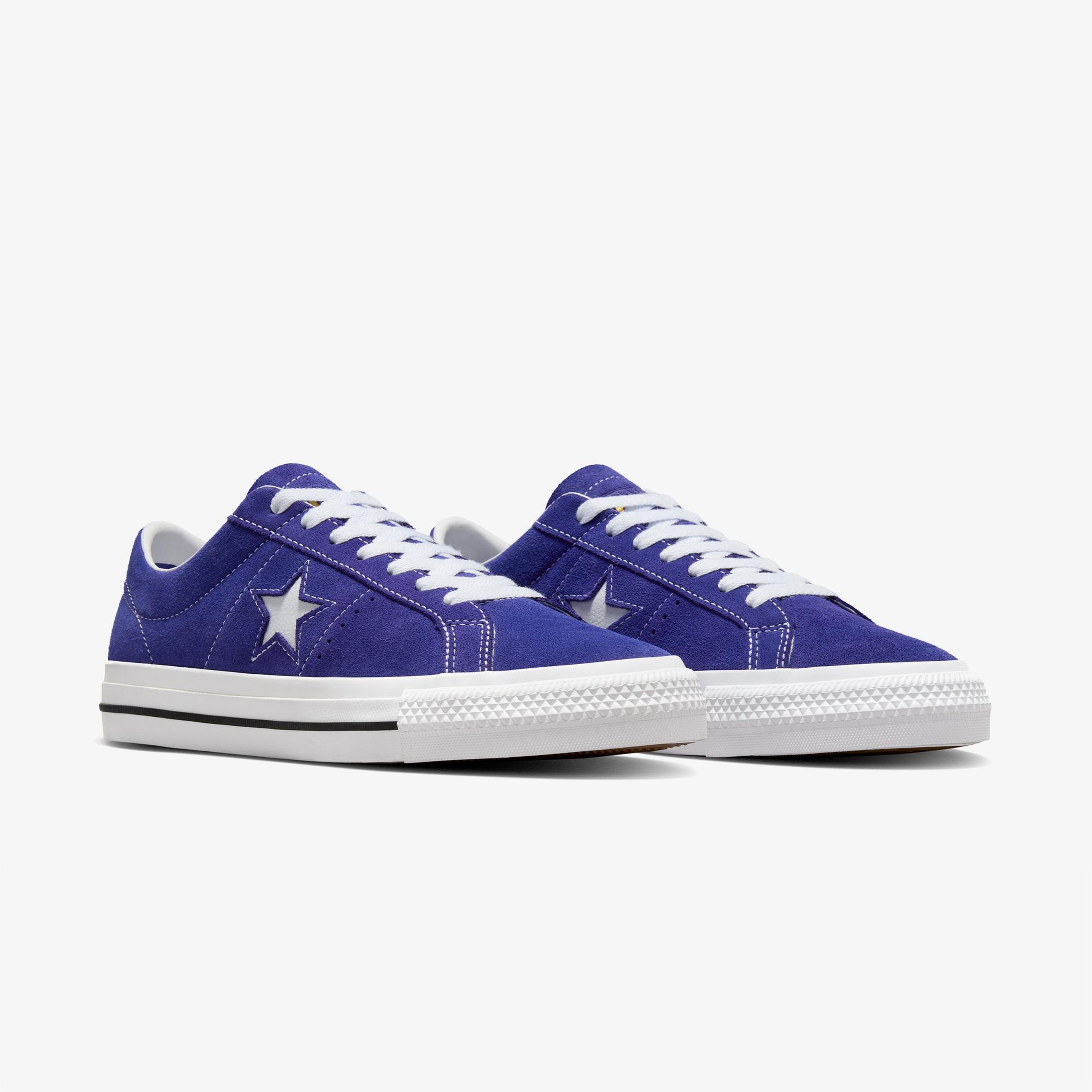 Converse One Star Pro Unisex Mor Süet Sneaker