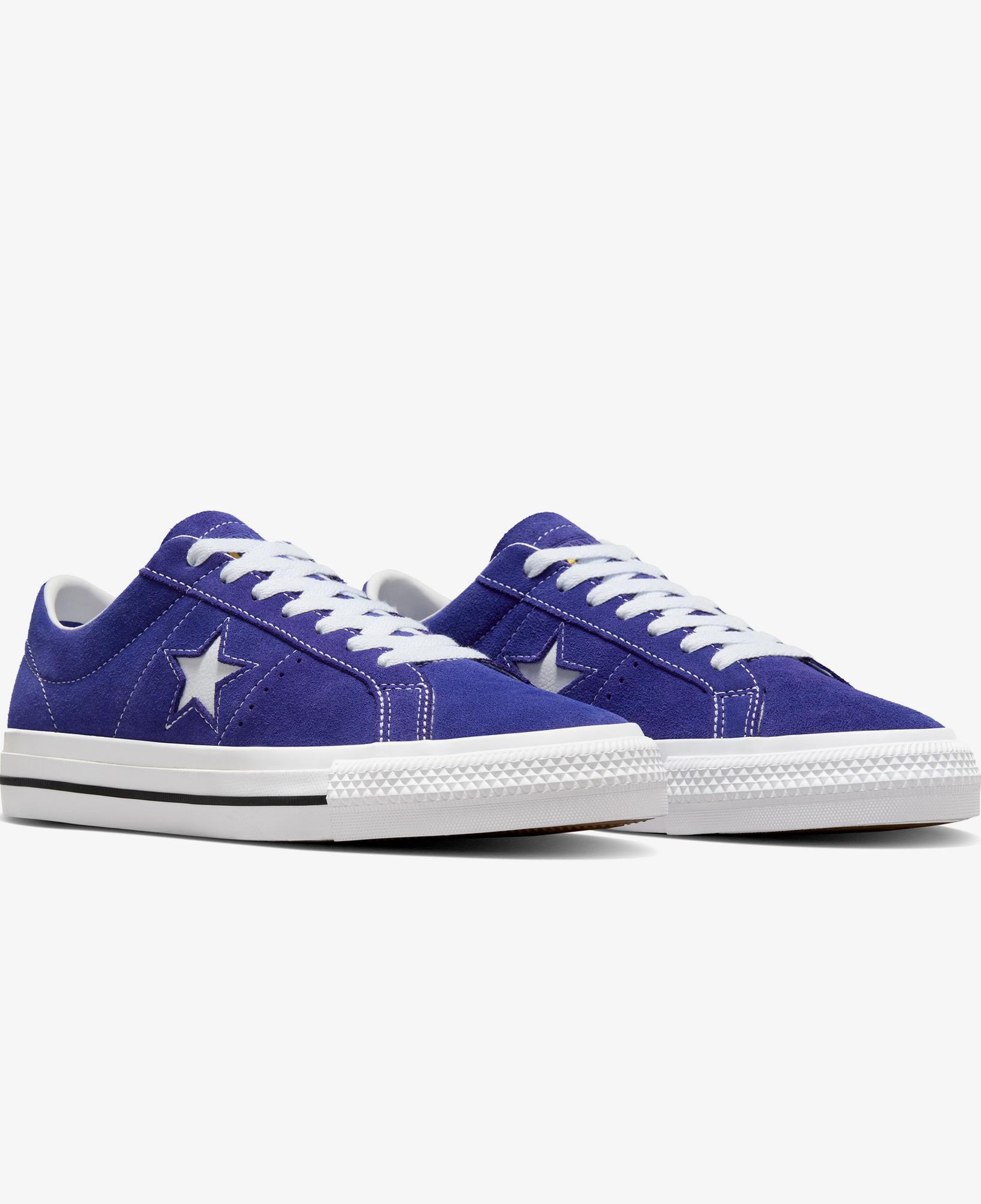 Converse One Star Pro Unisex Mor Süet Sneaker