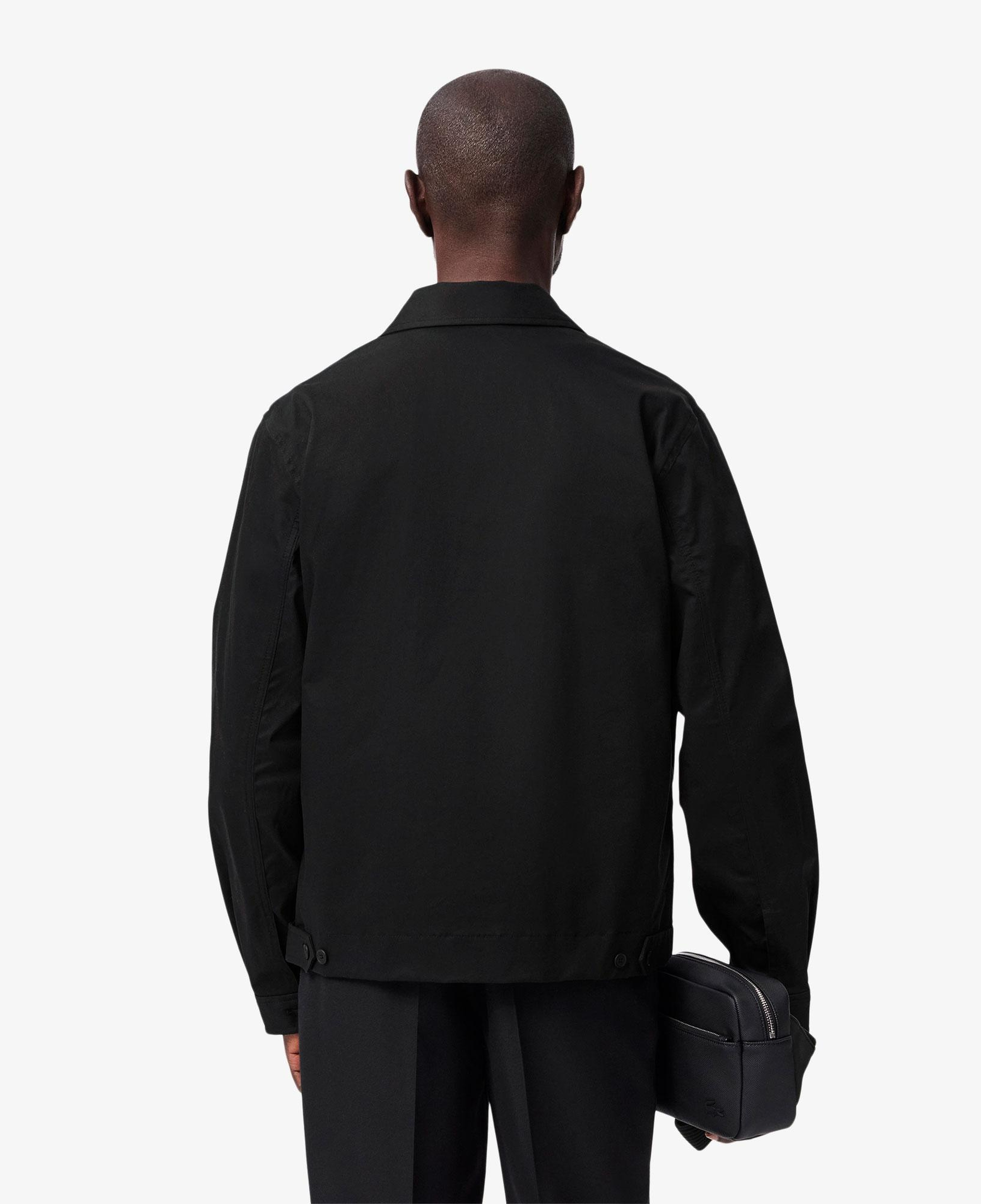 Lacoste Erkek Gömlek Yaka Siyah Ceket