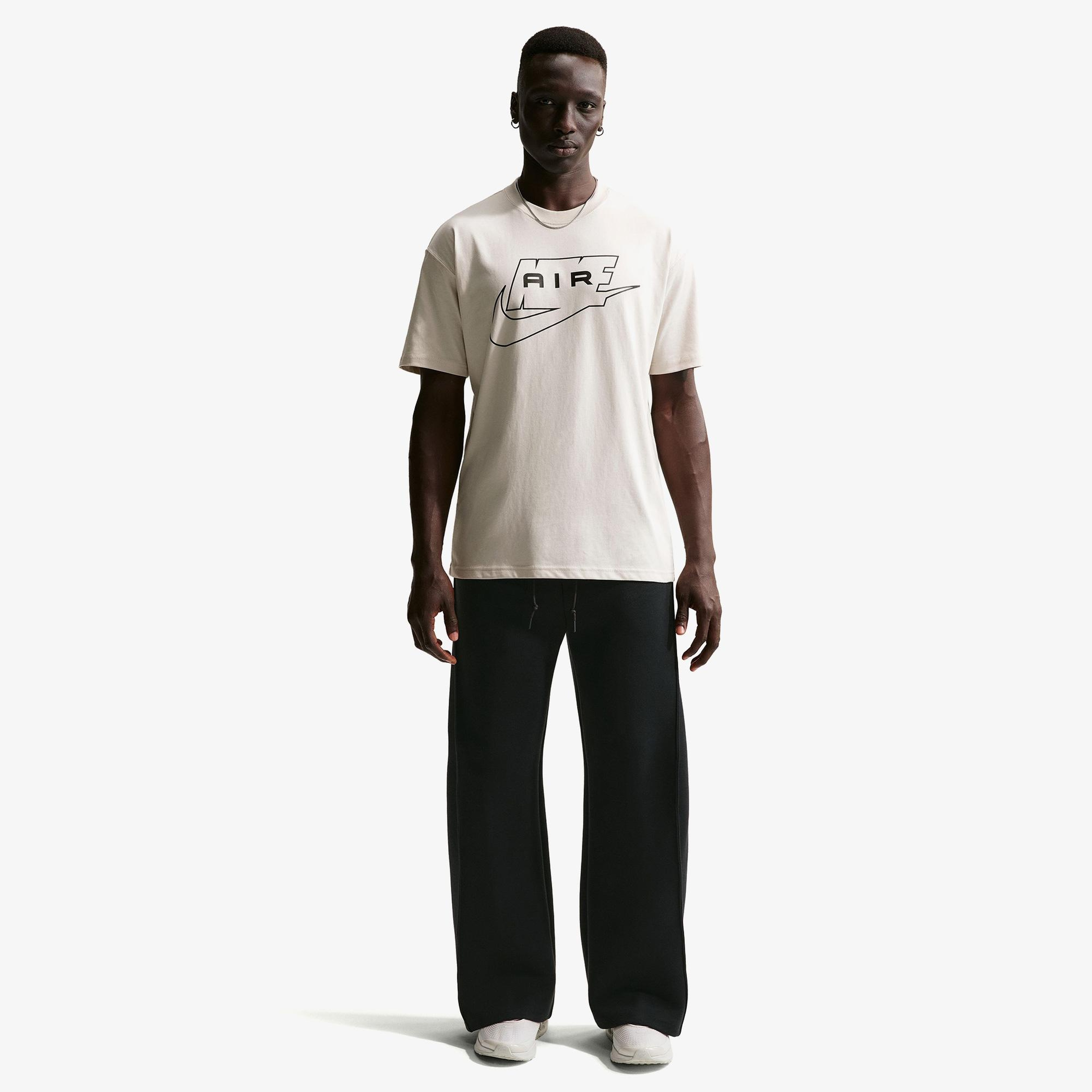 Nike Sportswear Erkek Krem Rengi T-Shirt