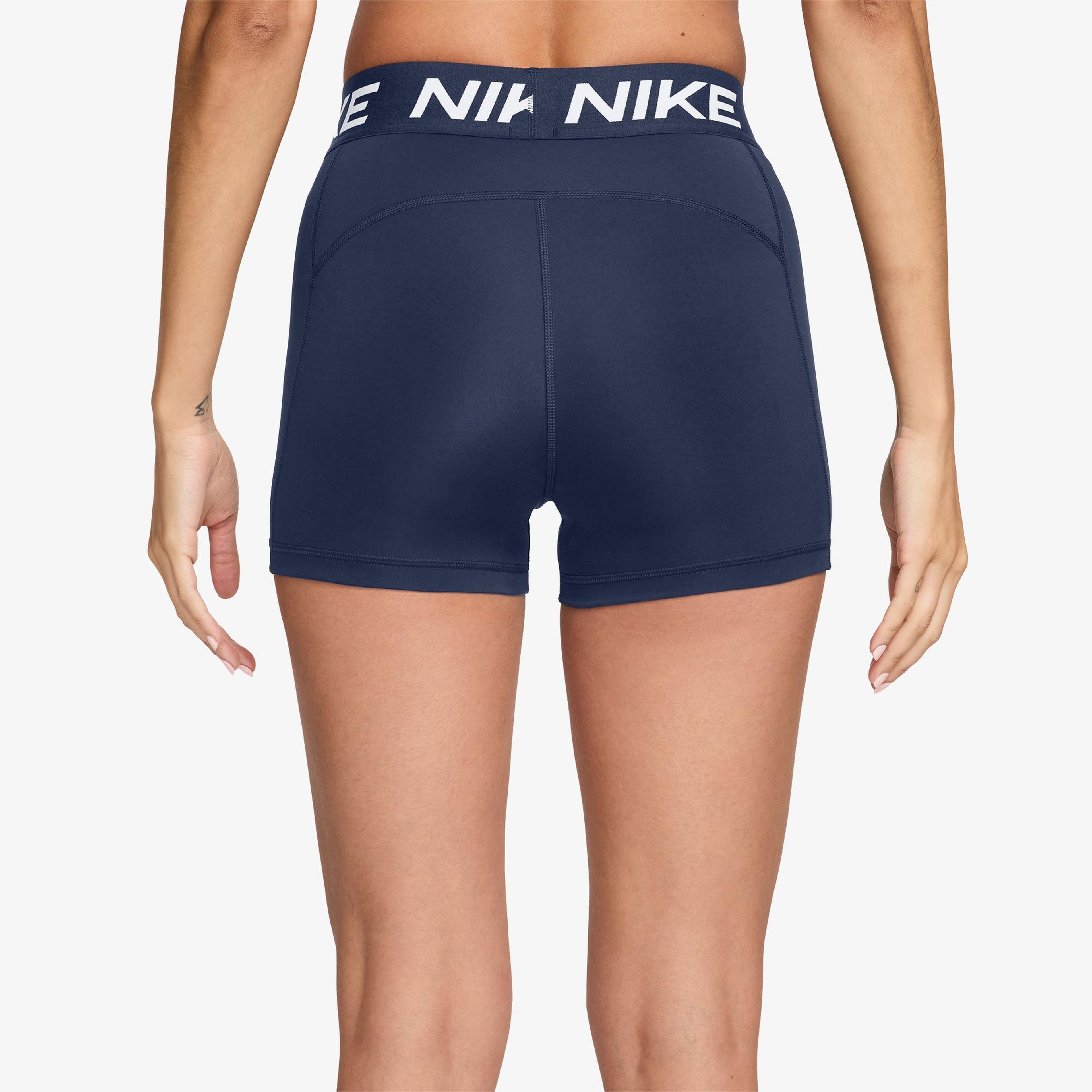 Nike Pro Dri-Fit 365 13 cm Kadın Lacivert Kısa Tayt