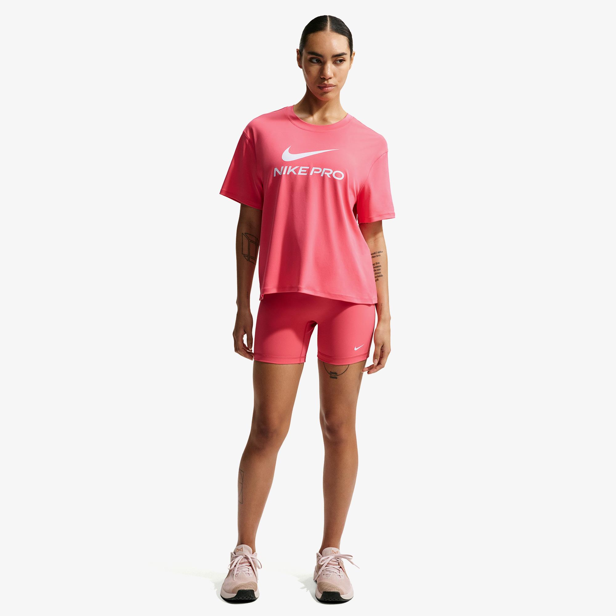 Nike Pro Dri-Fit 365 13 cm Kadın Pembe Kısa Tayt