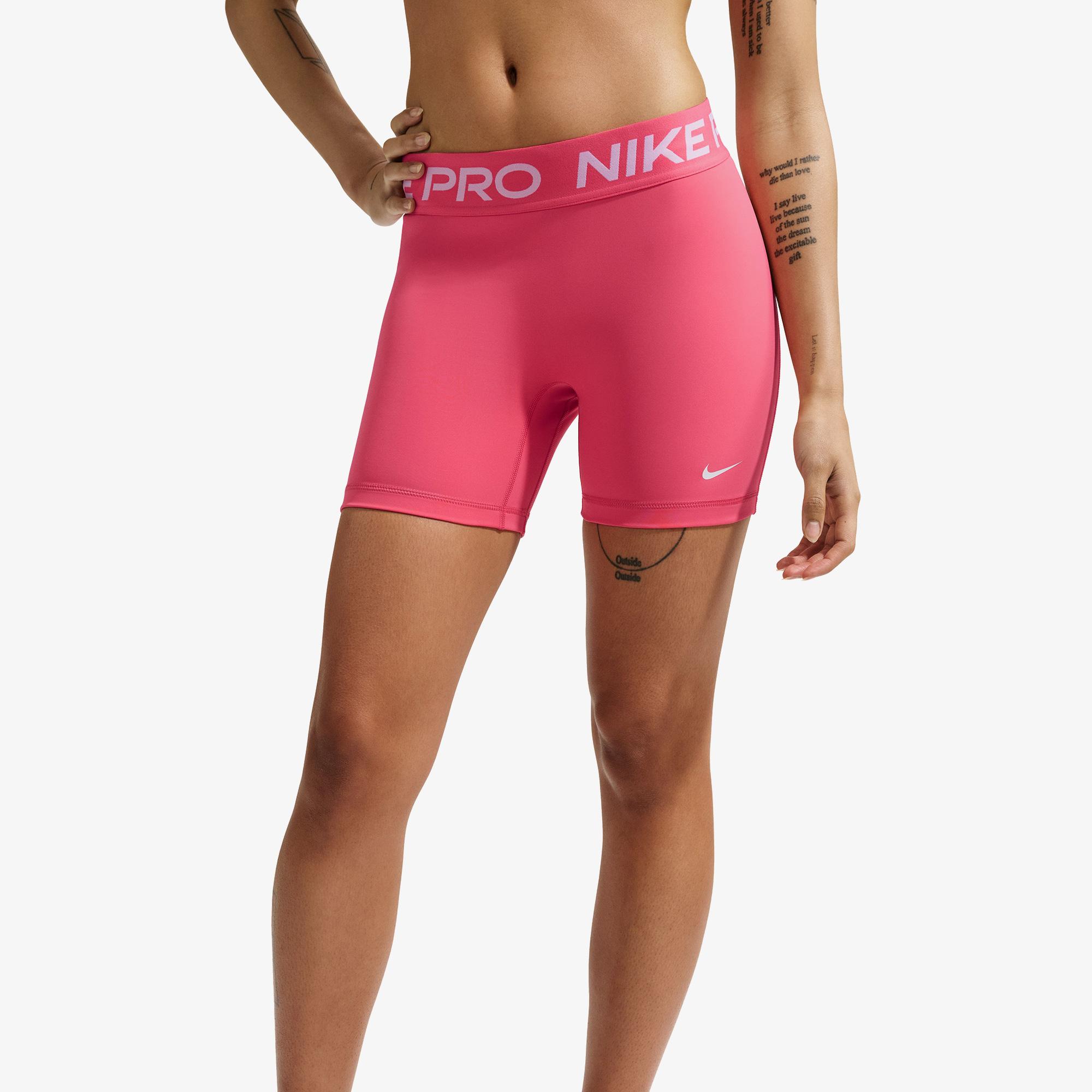 Nike Pro Dri-Fit 365 13 cm Kadın Pembe Kısa Tayt