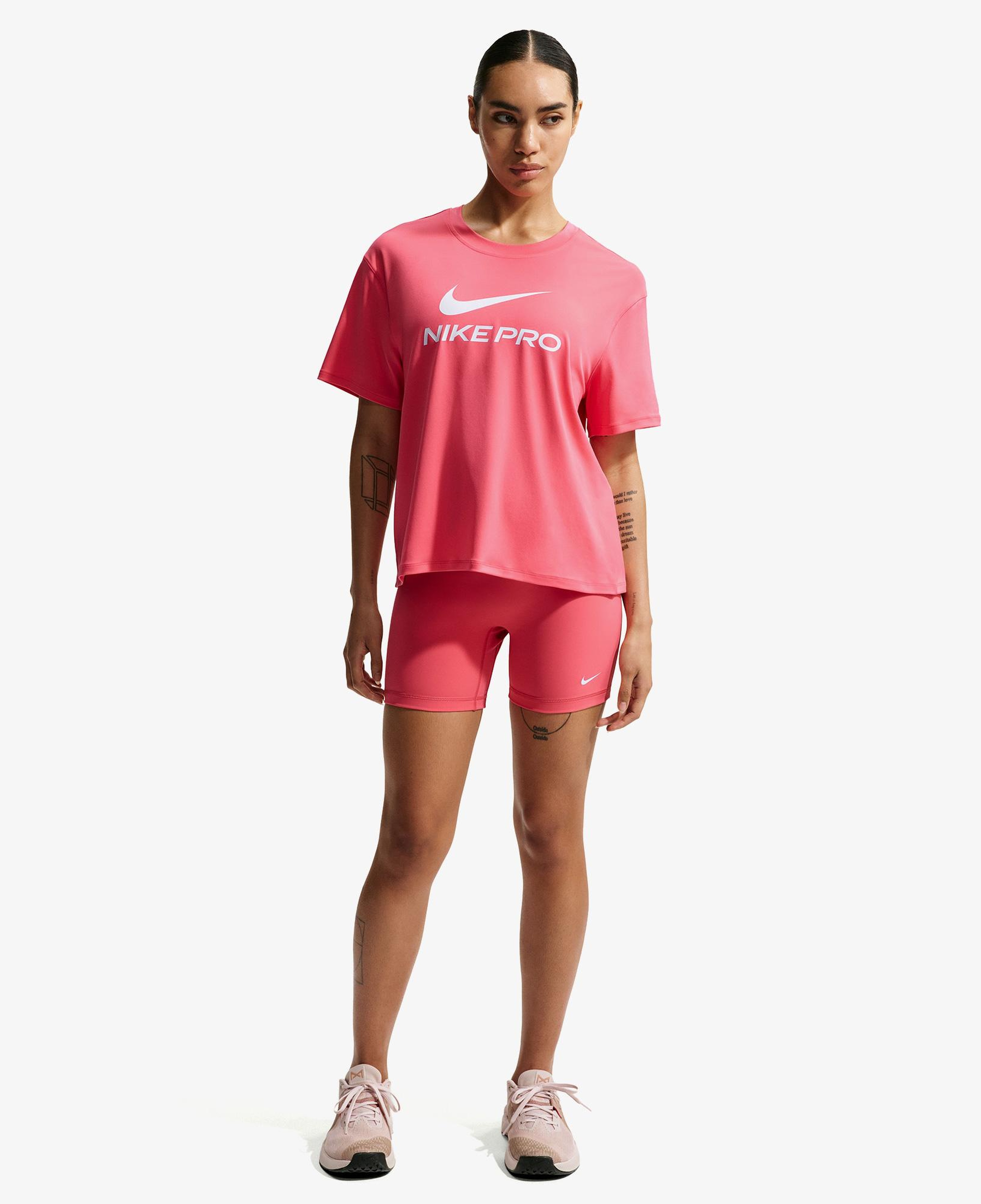 Nike Pro Dri-Fit 365 13 cm Kadın Pembe Kısa Tayt