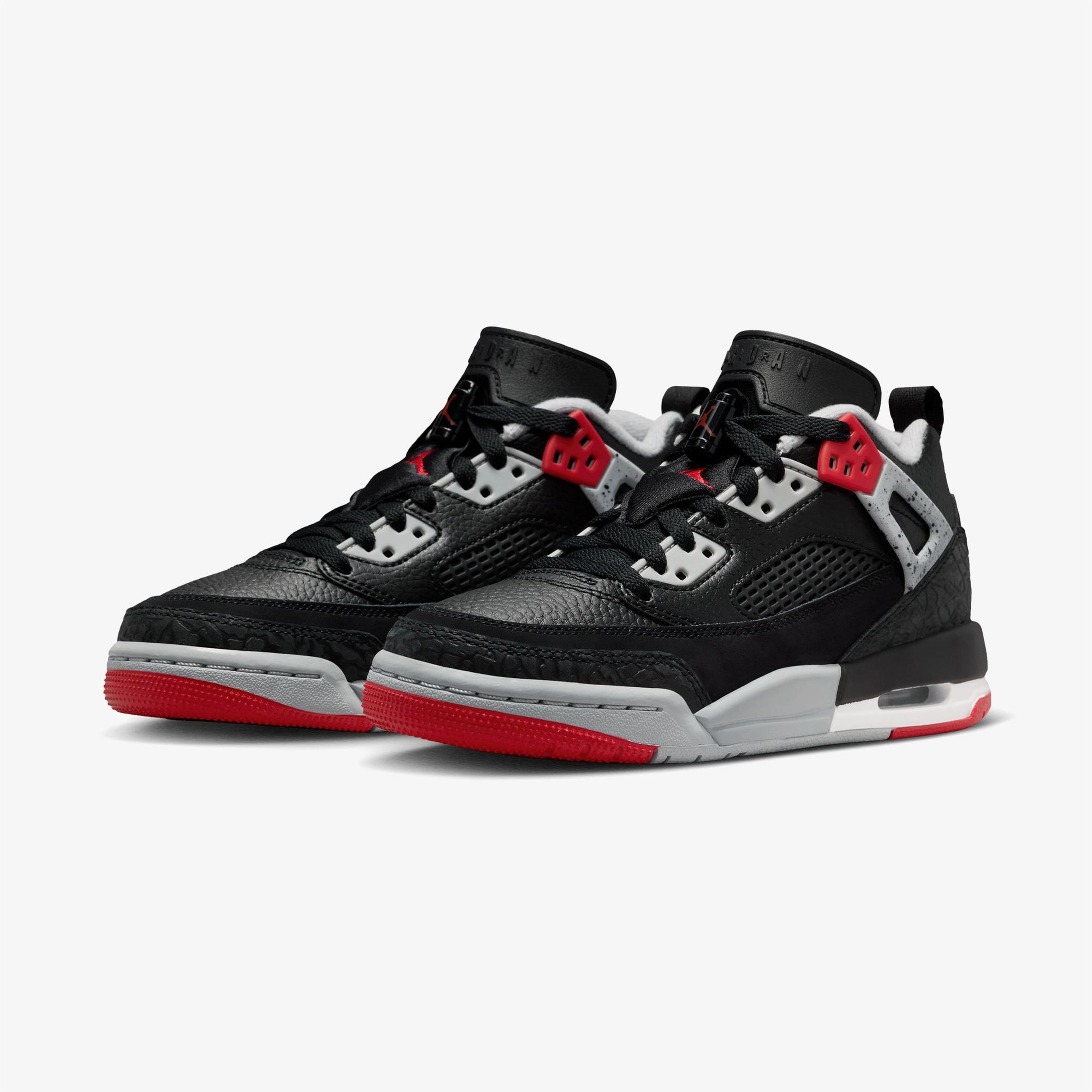 Jordan Spizike Low Siyah Spor Ayakkabı