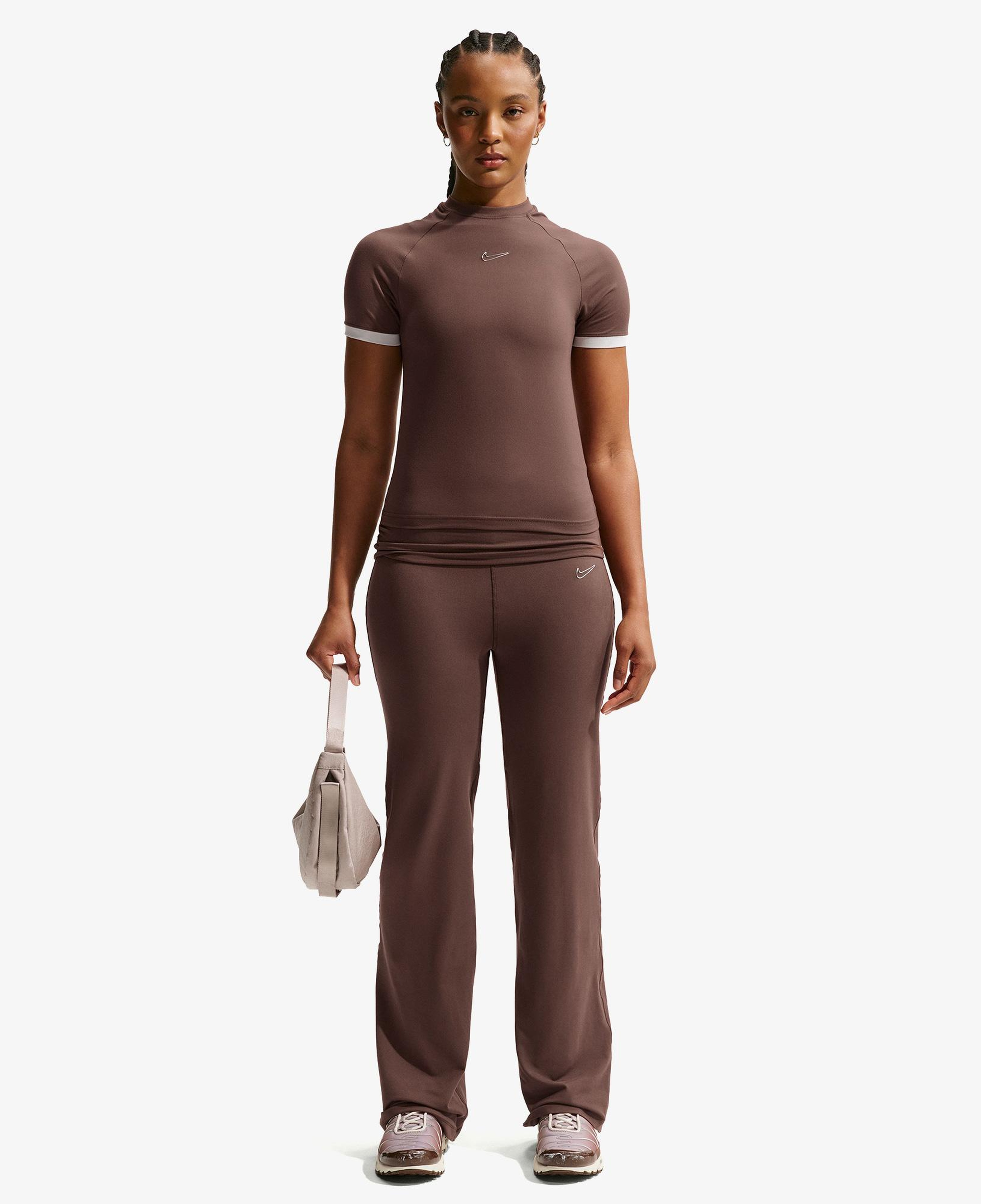 Nike Sportswear Flared Kadın Kahverengi Eşofman Altı