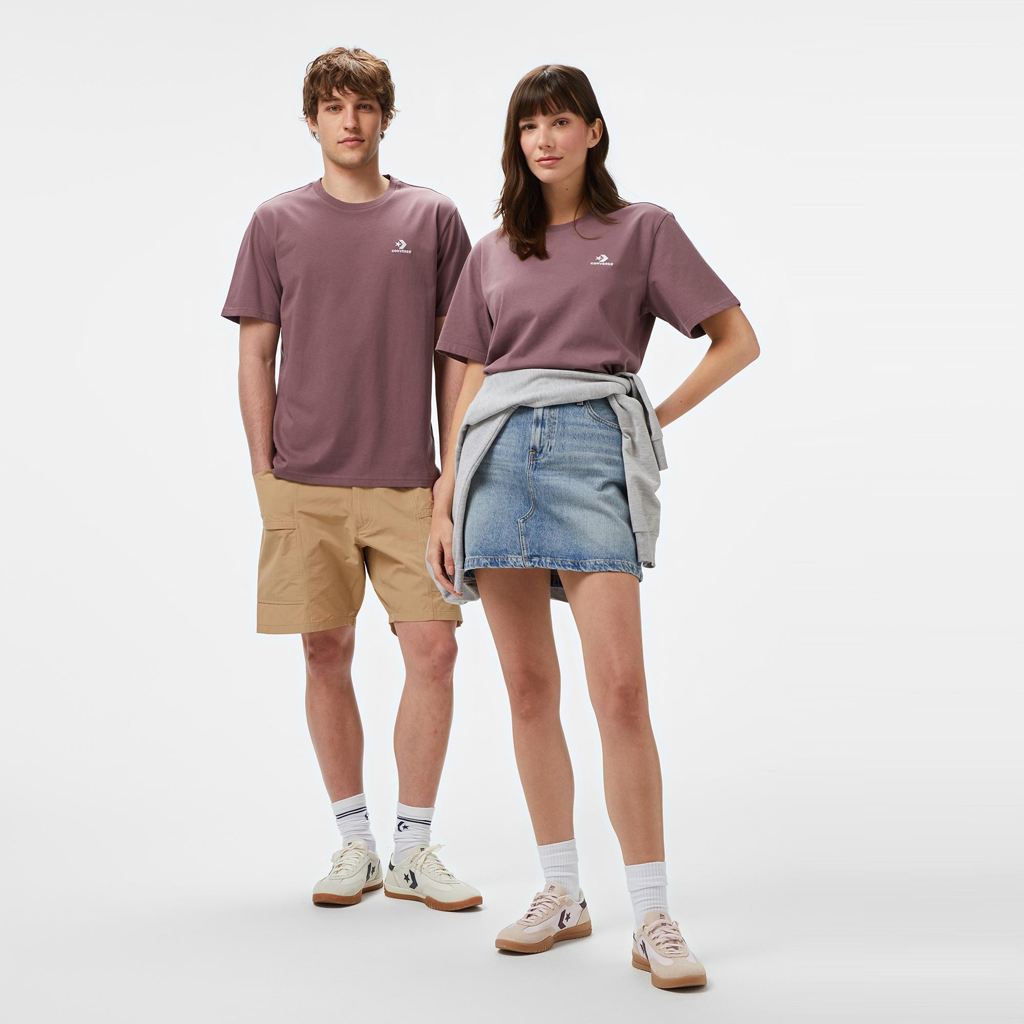 Converse Go-To Unisex Bordo T-Shirt