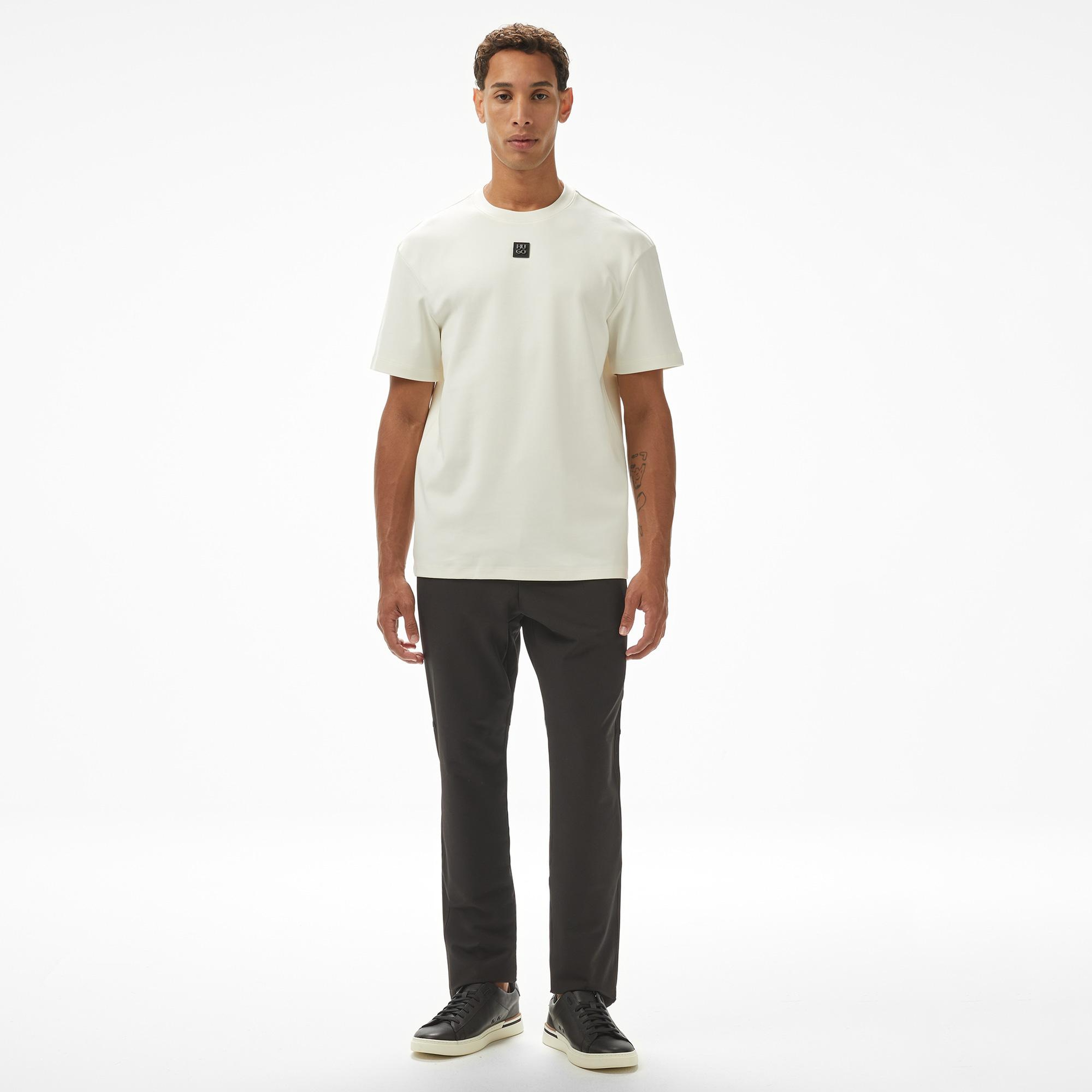 Hugo Dalile Erkek Krem T-Shirt