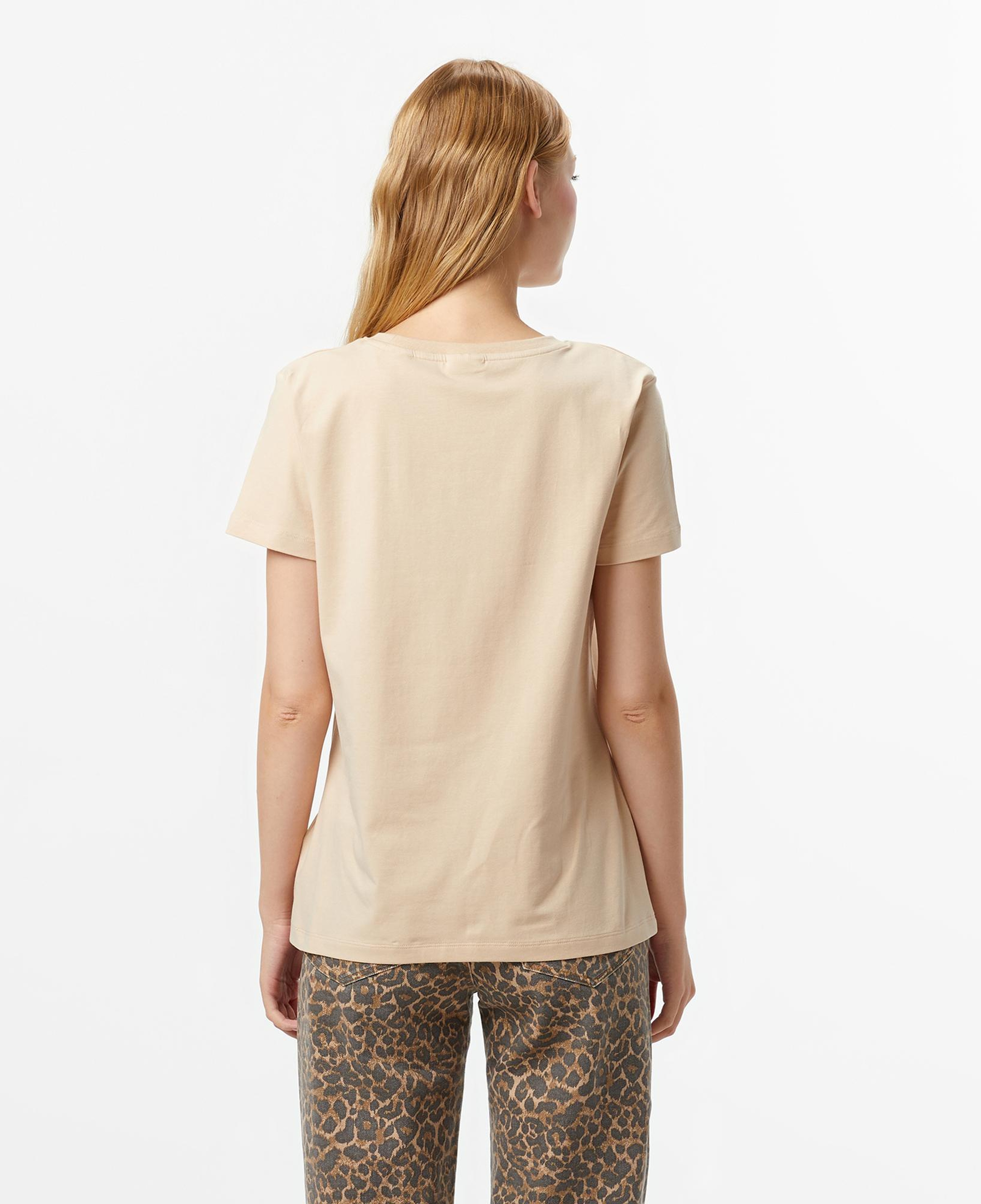 Guess Briana Regular Fit Kadın Bej T-Shirt