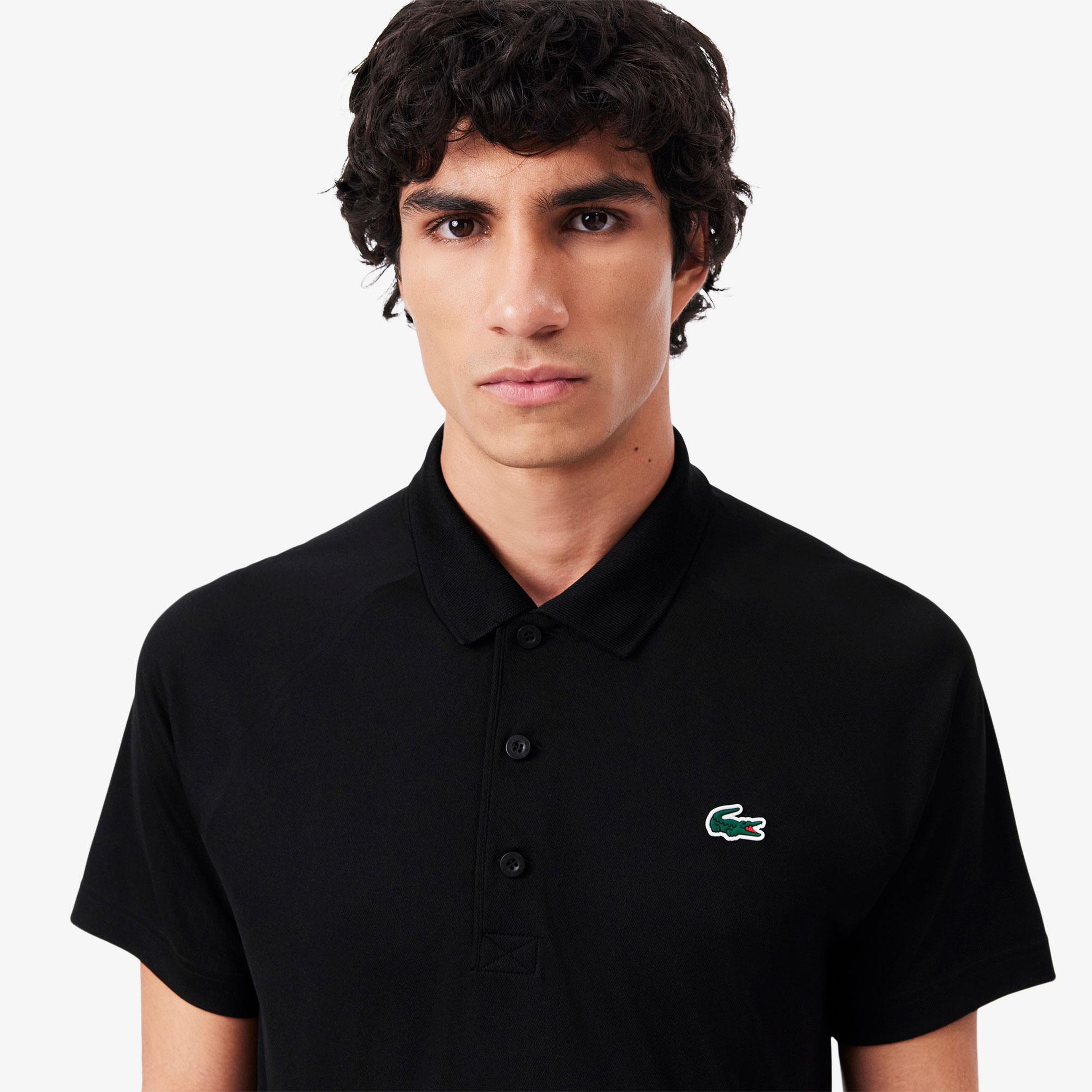 Lacoste Sport Erkek Regular Fit Siyah Polo