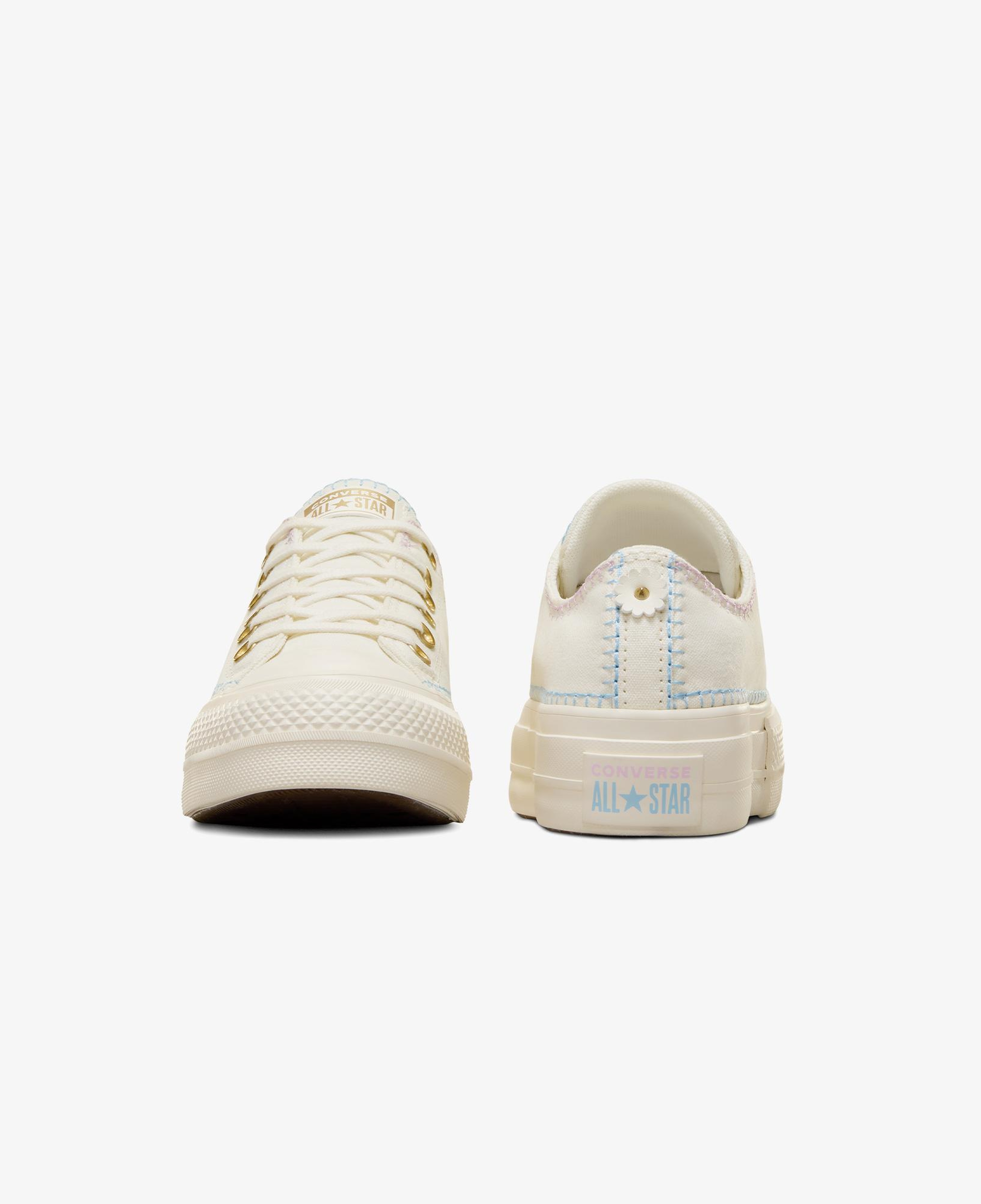 Converse Chuck Taylor All Star Lift Unisex Bej Platform Sneaker