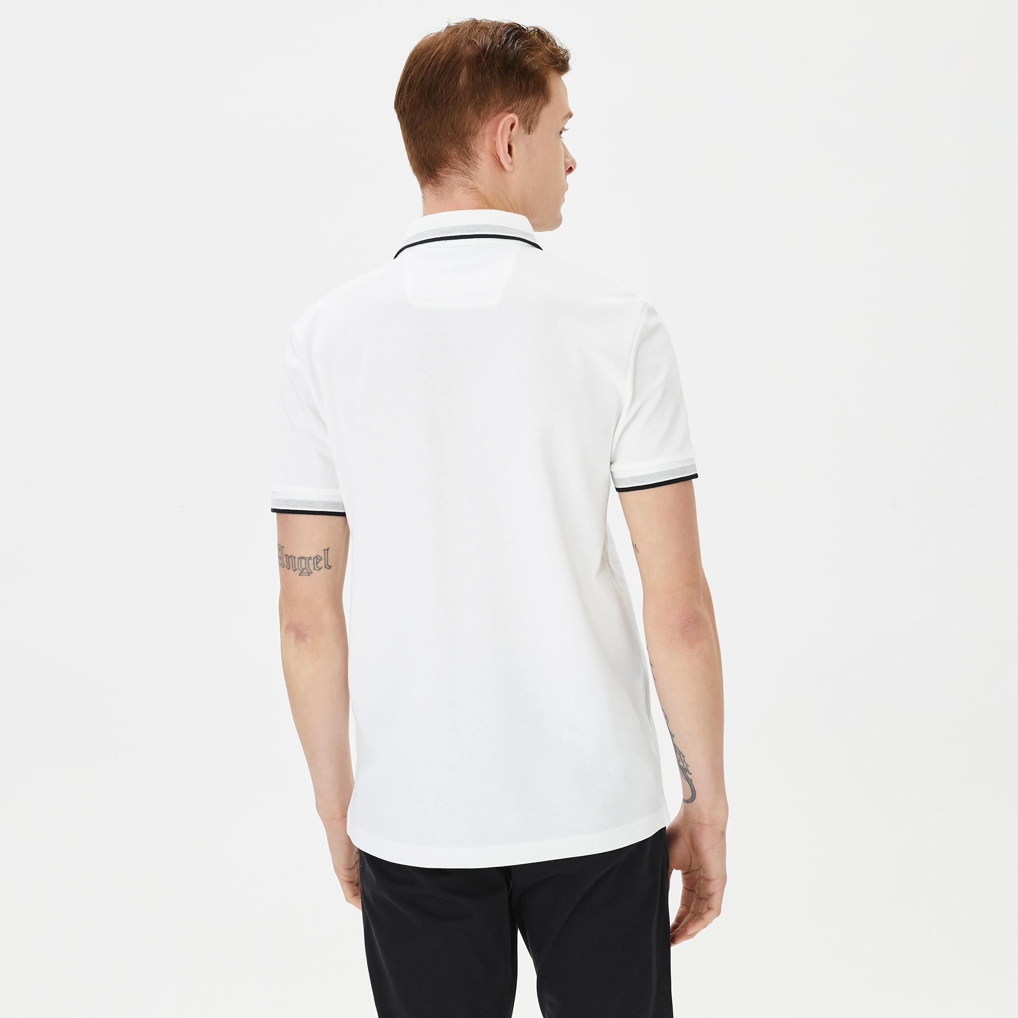 Boss Paddy Erkek Beyaz Polo