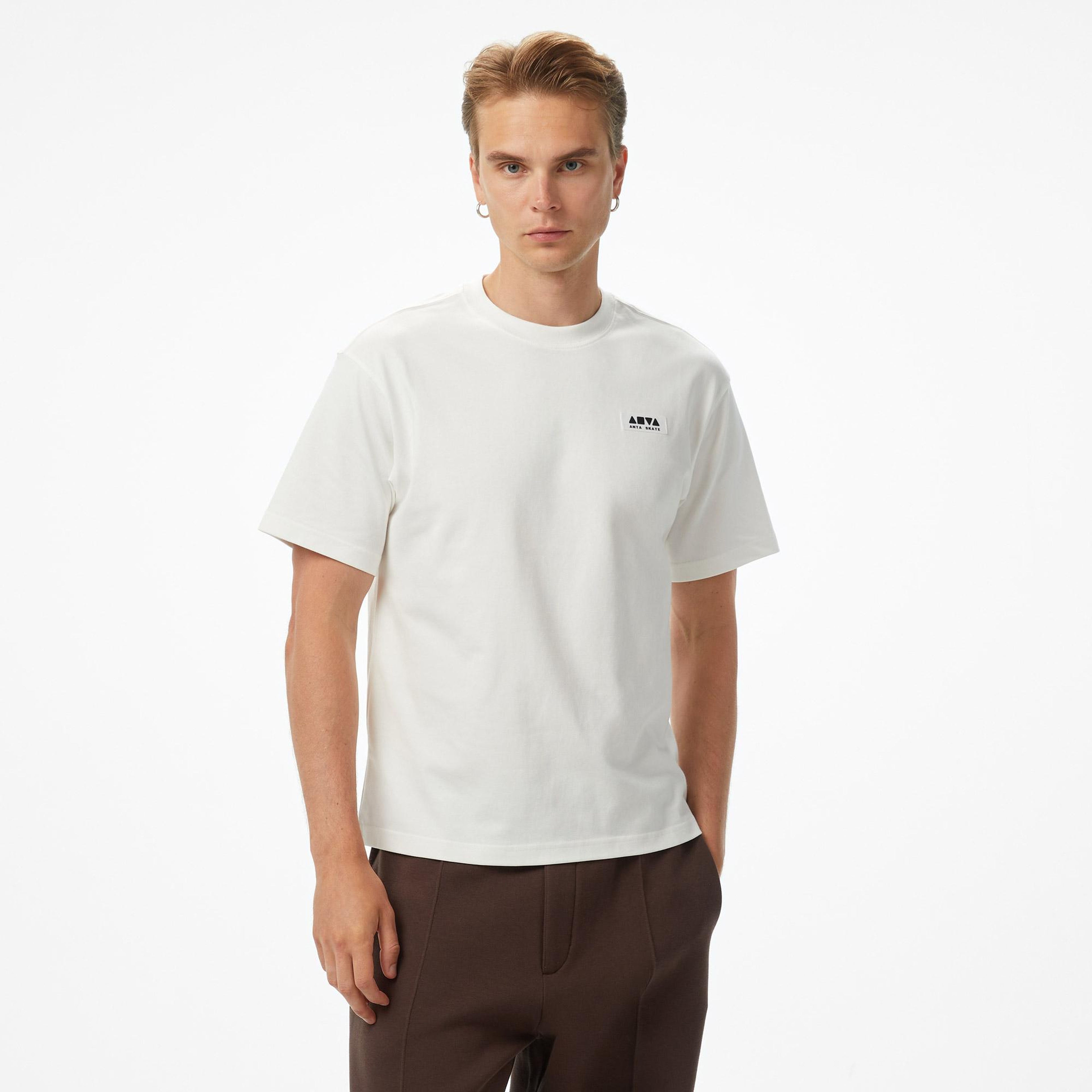 Anta Skate Culture Unisex Beyaz T-Shirt