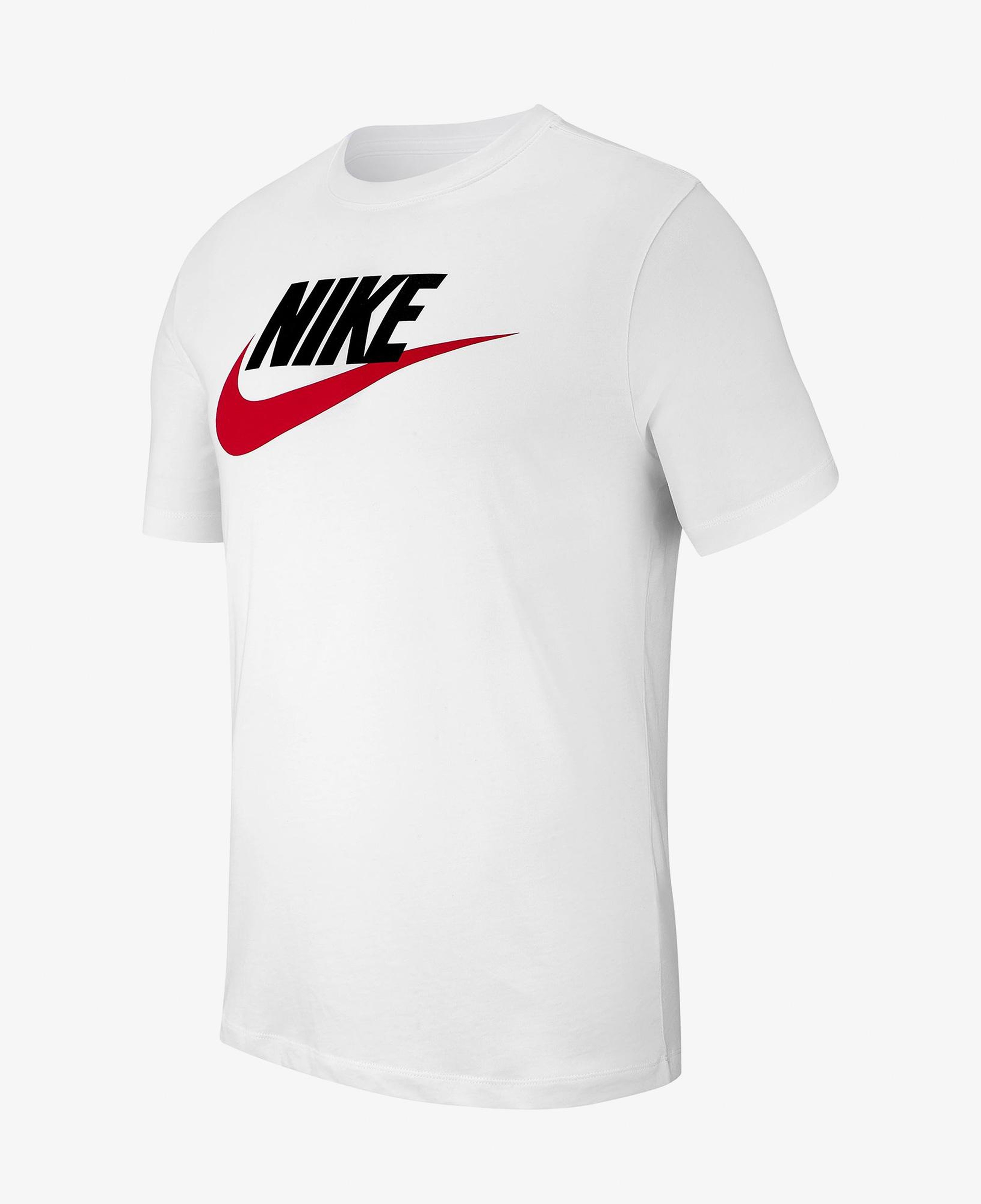 Nike Sportswear Icon Futura Erkek Beyaz T-Shirt
