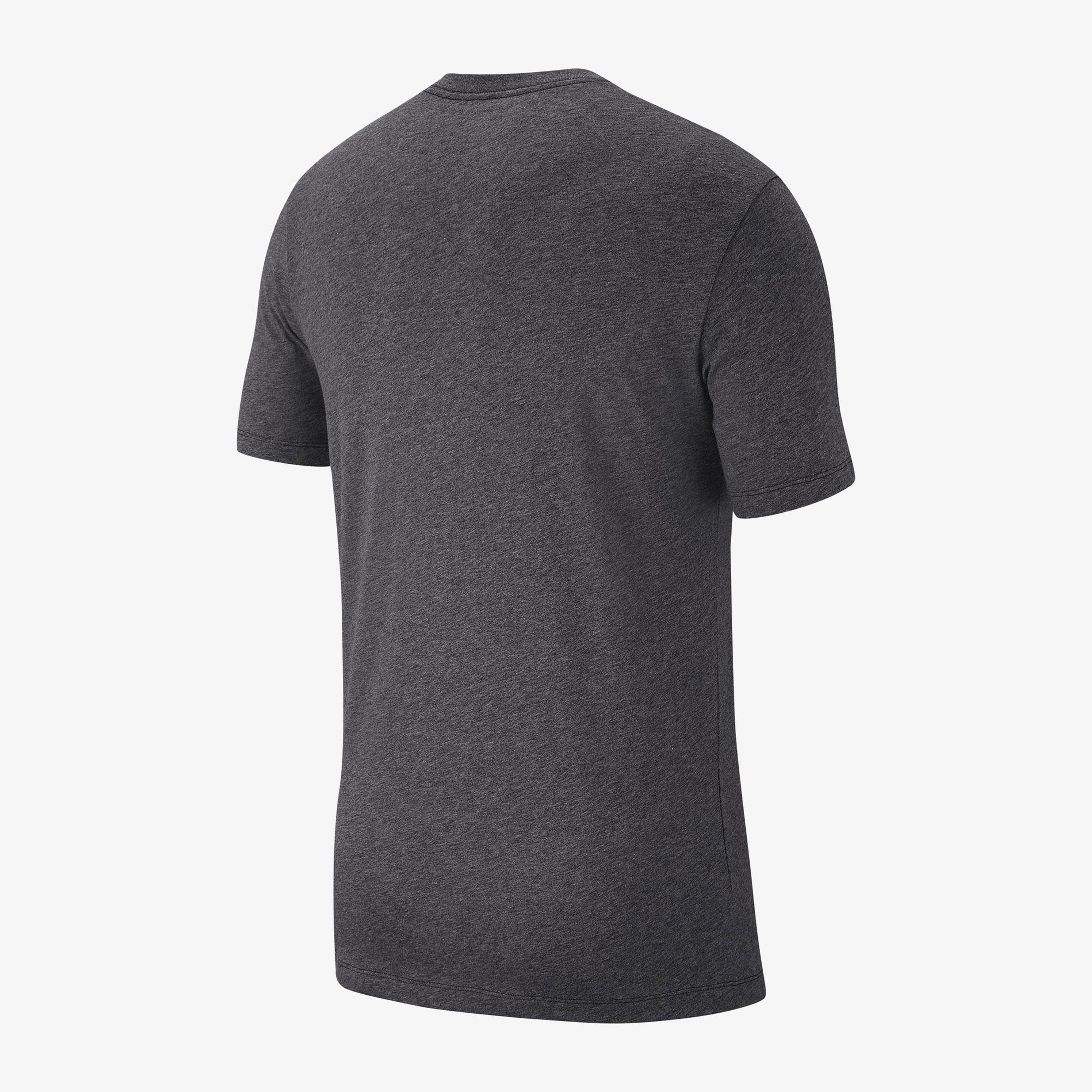 Nike Sportswear Icon Futura Erkek Gri T-Shirt