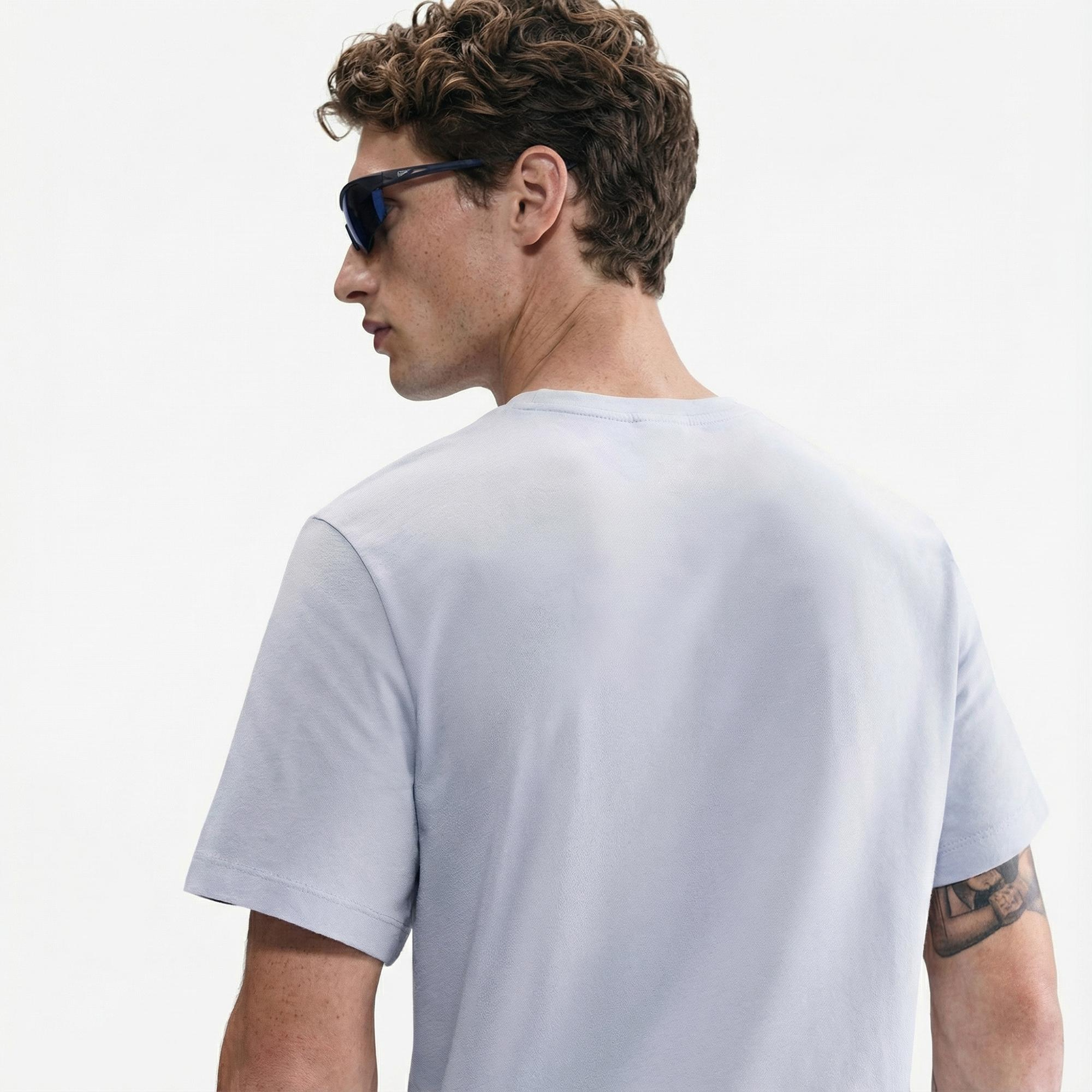 Nike Sportswear Icon Futura Erkek Gri T-Shirt