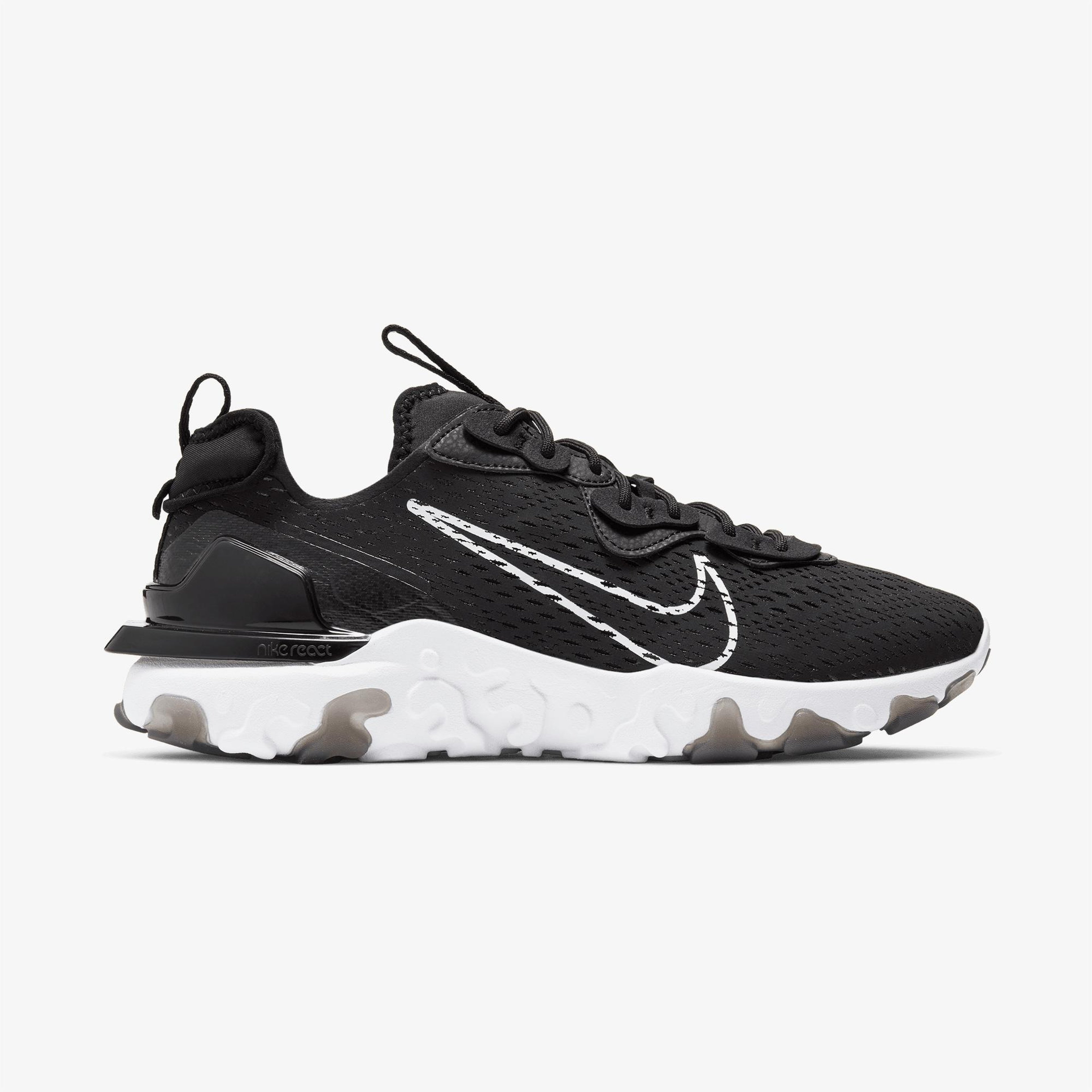 Nike React Vision Erkek Siyah Spor Ayakkabı