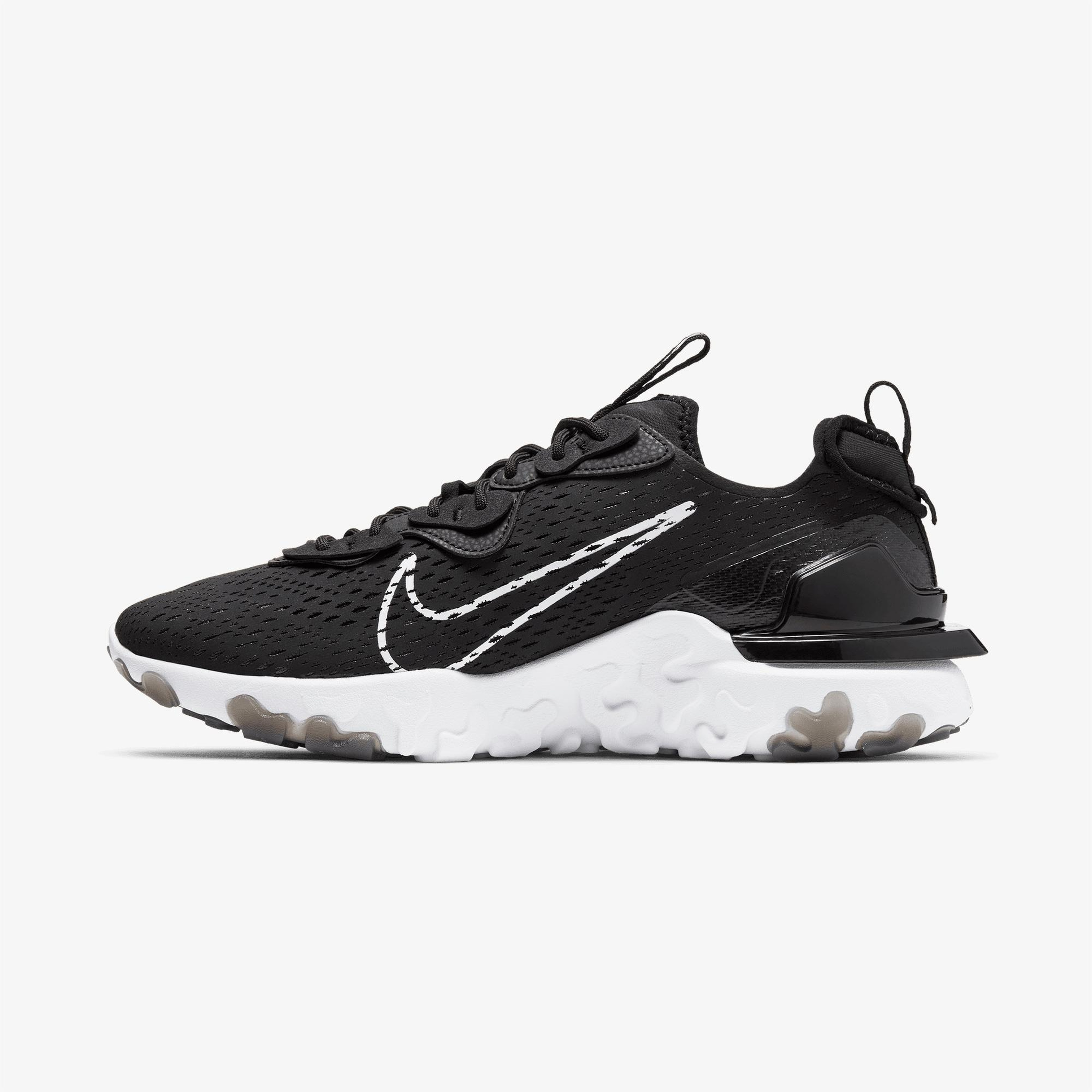 Nike React Vision Erkek Siyah Spor Ayakkabı
