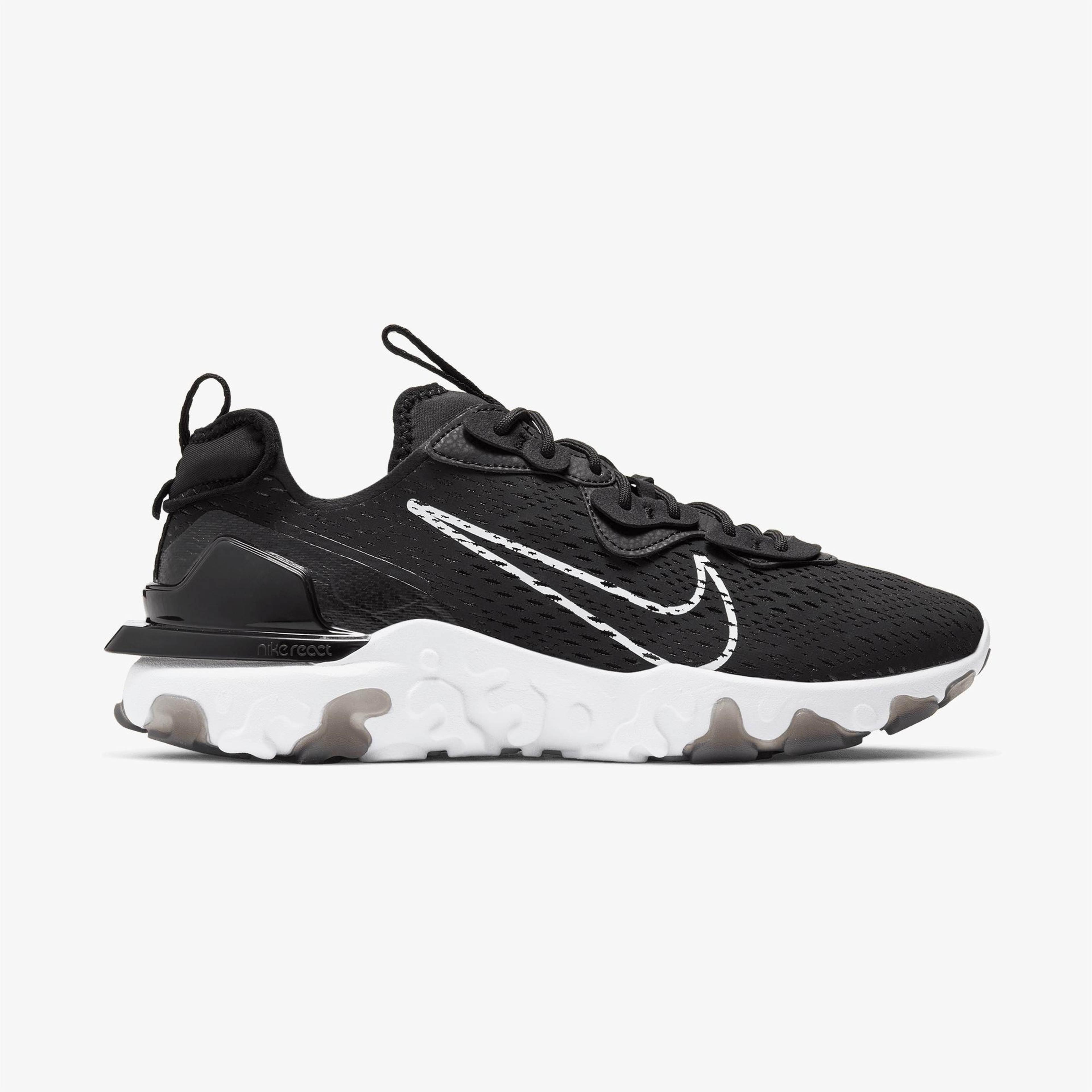 Nike React Vision Erkek Siyah Spor Ayakkabı
