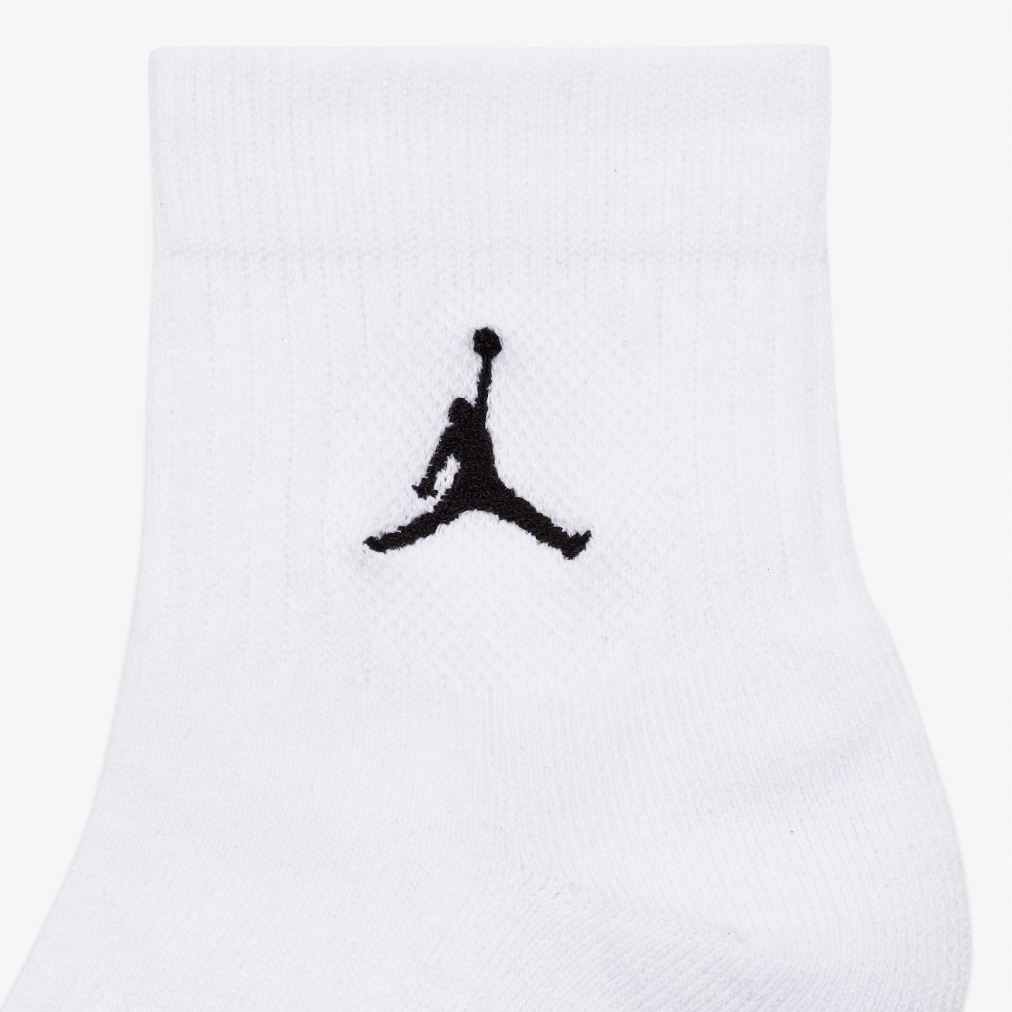 Jordan Cush Poly 3' lü Unisex Renkli Çorap