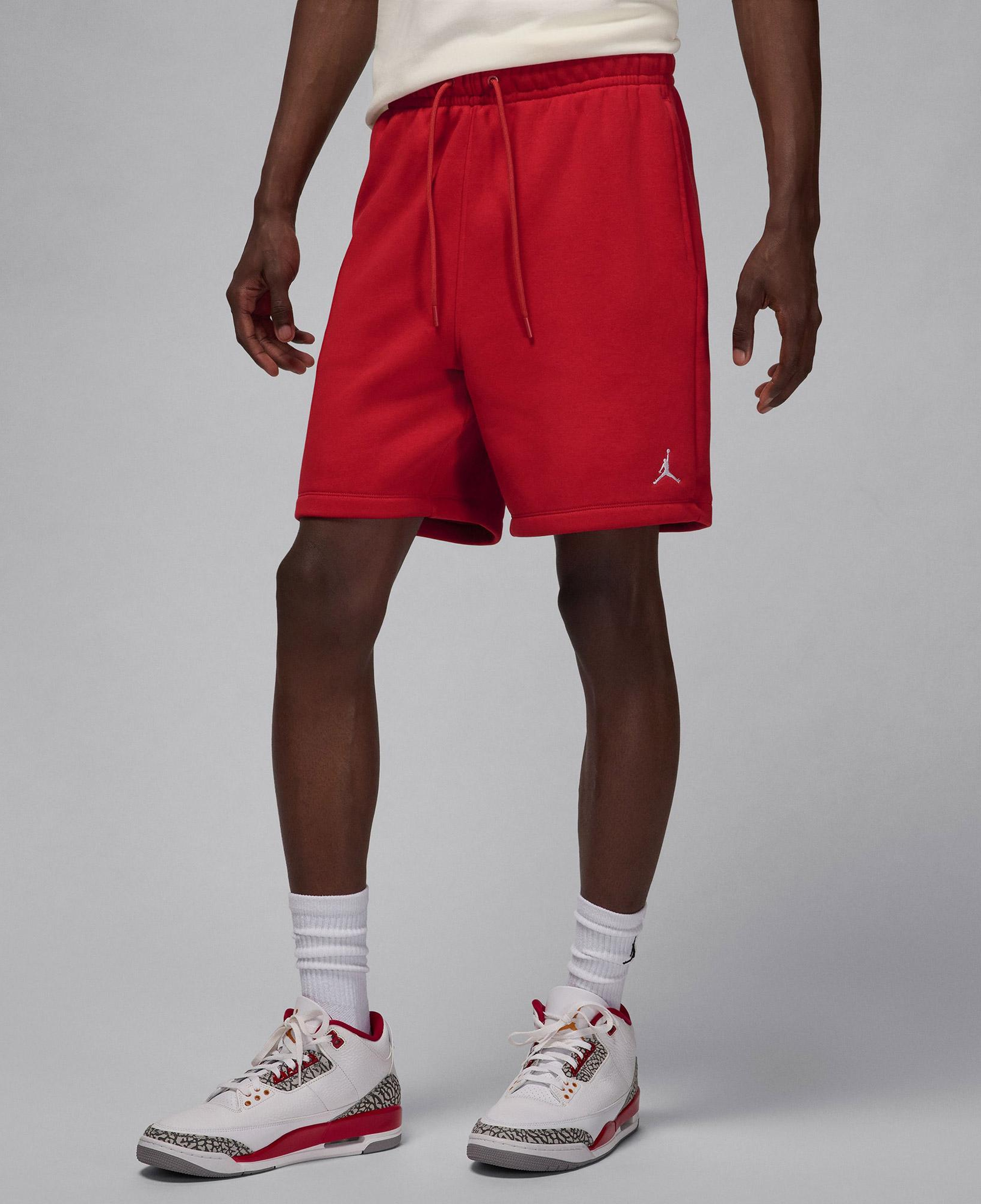 Jordan Brooklyn Fleece Erkek Kırmızı Şort