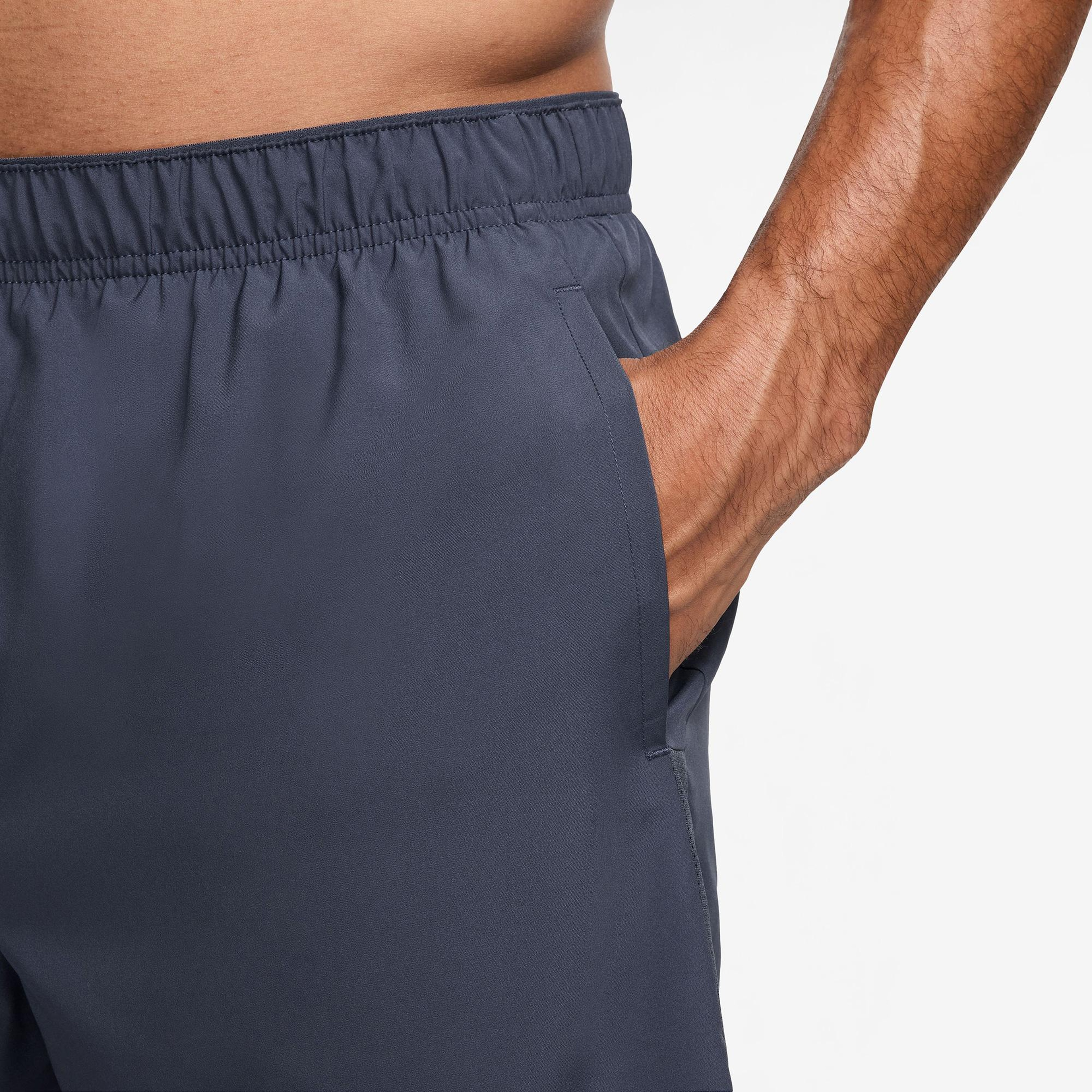 Nike Dri-Fit Challenger Erkek Mavi Şort