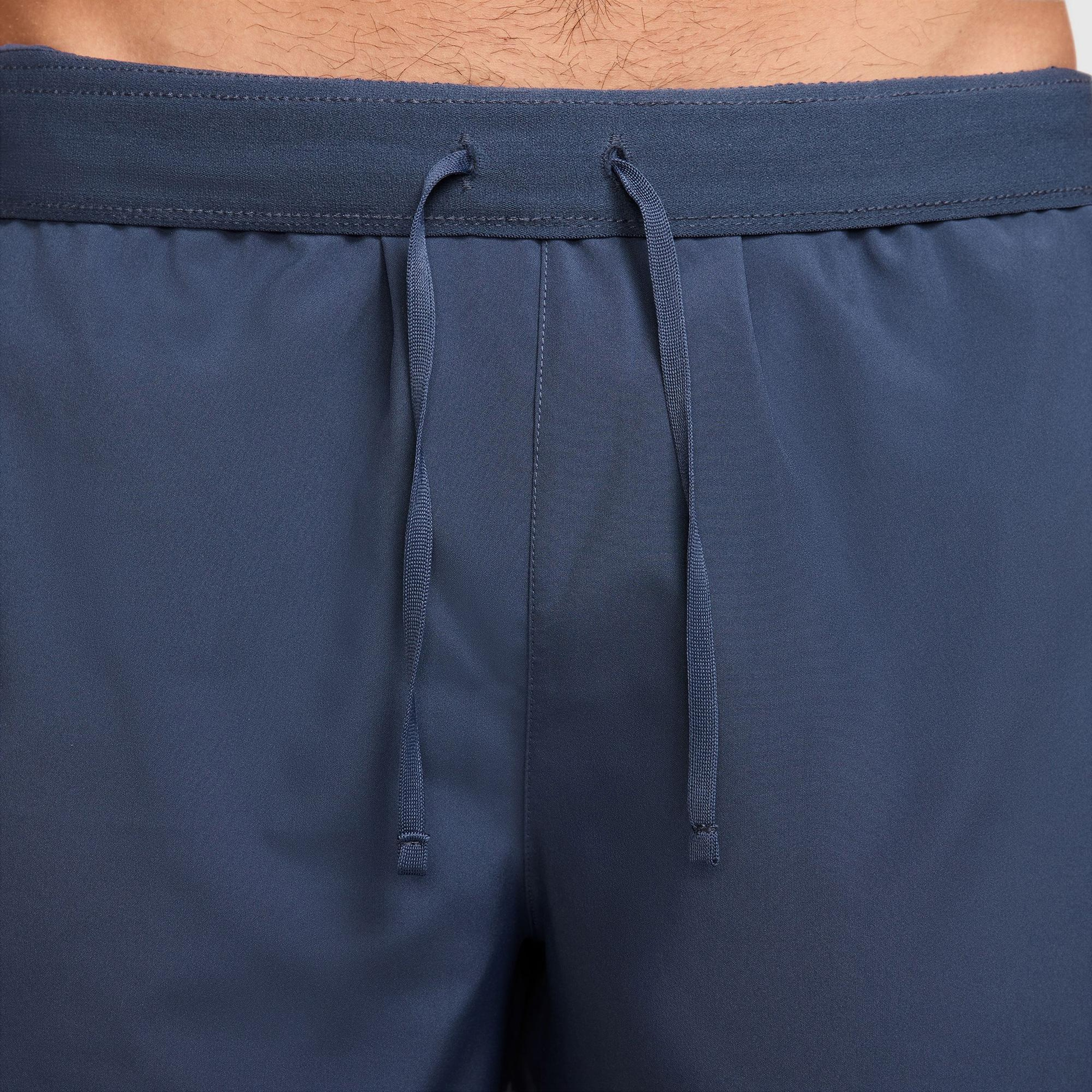 Nike Dri-Fit Challenger Erkek Mavi Şort