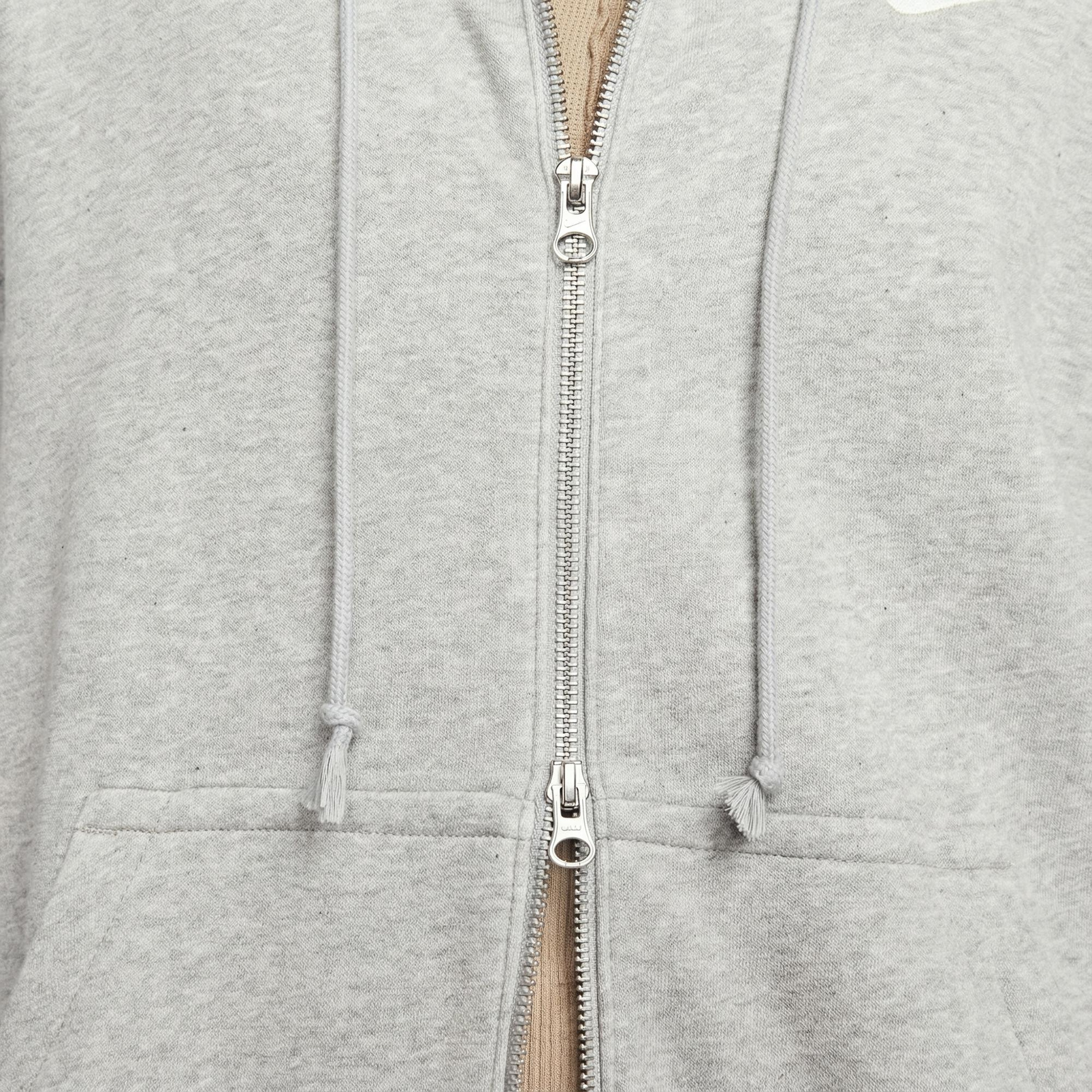 Nike Sportswear Phoenix Fleece Oversize Kadın Gri Hoodie