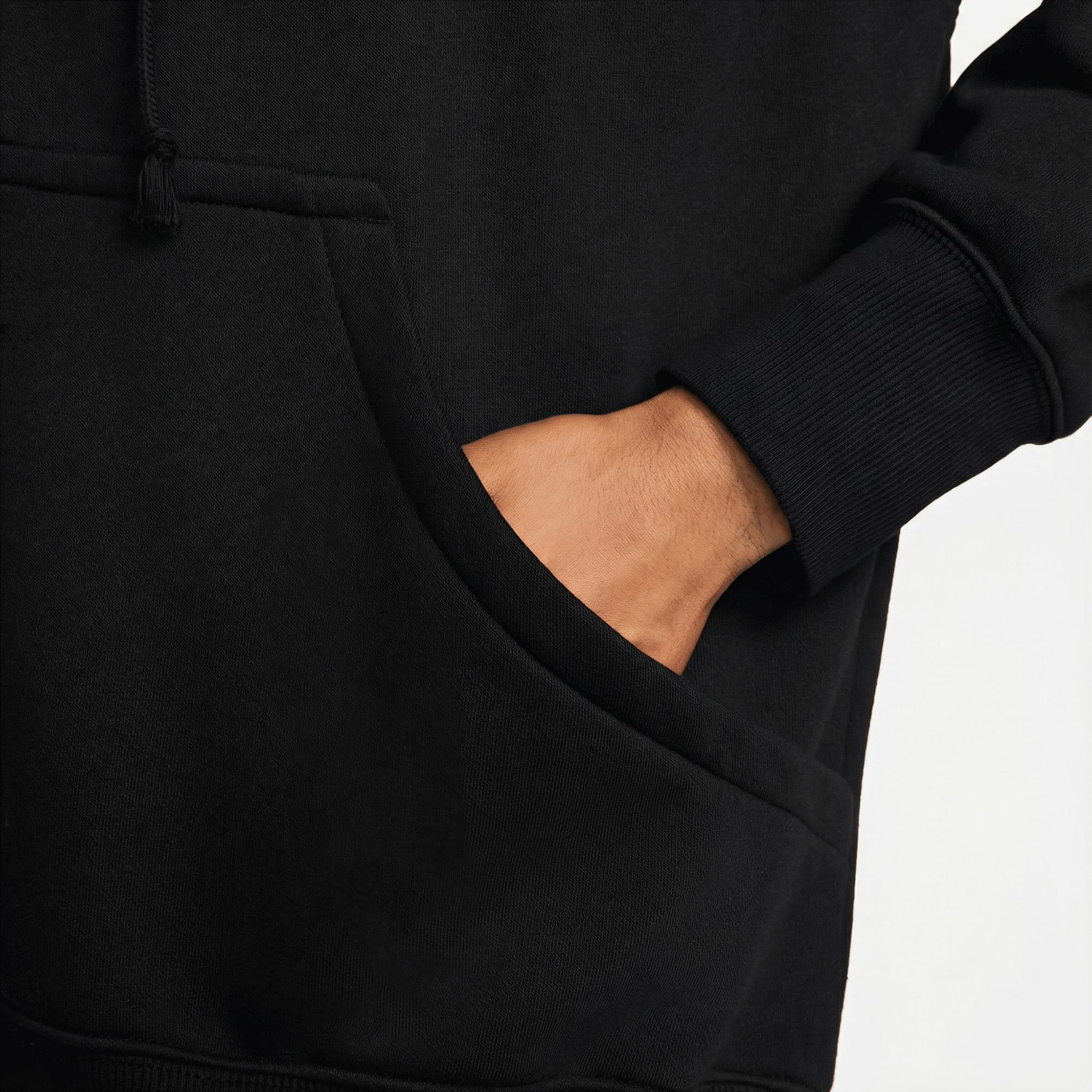Nike Sportswear Phoenix Fleece Oversize Kadın Siyah Hoodie