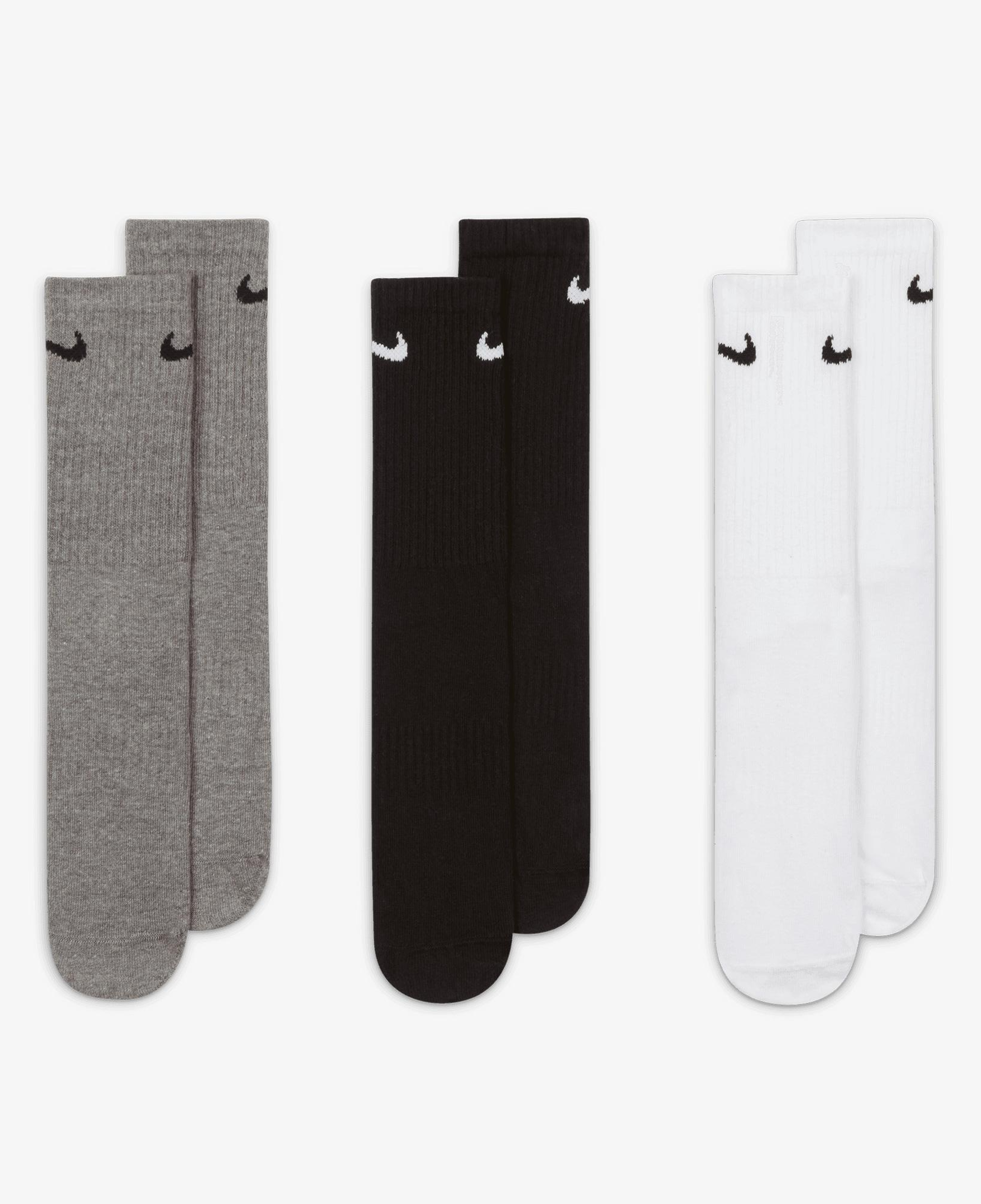 Nike Everyday Crew 3' lü Unisex Renkli Çorap