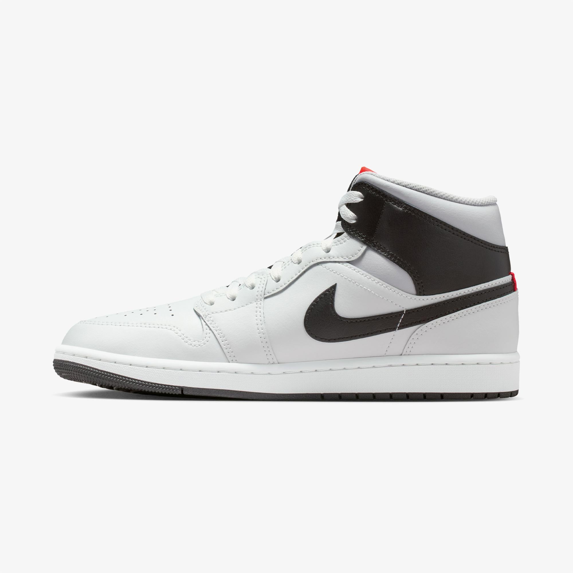 Jordan Air 1 Mid Erkek Gri Spor Ayakkabı