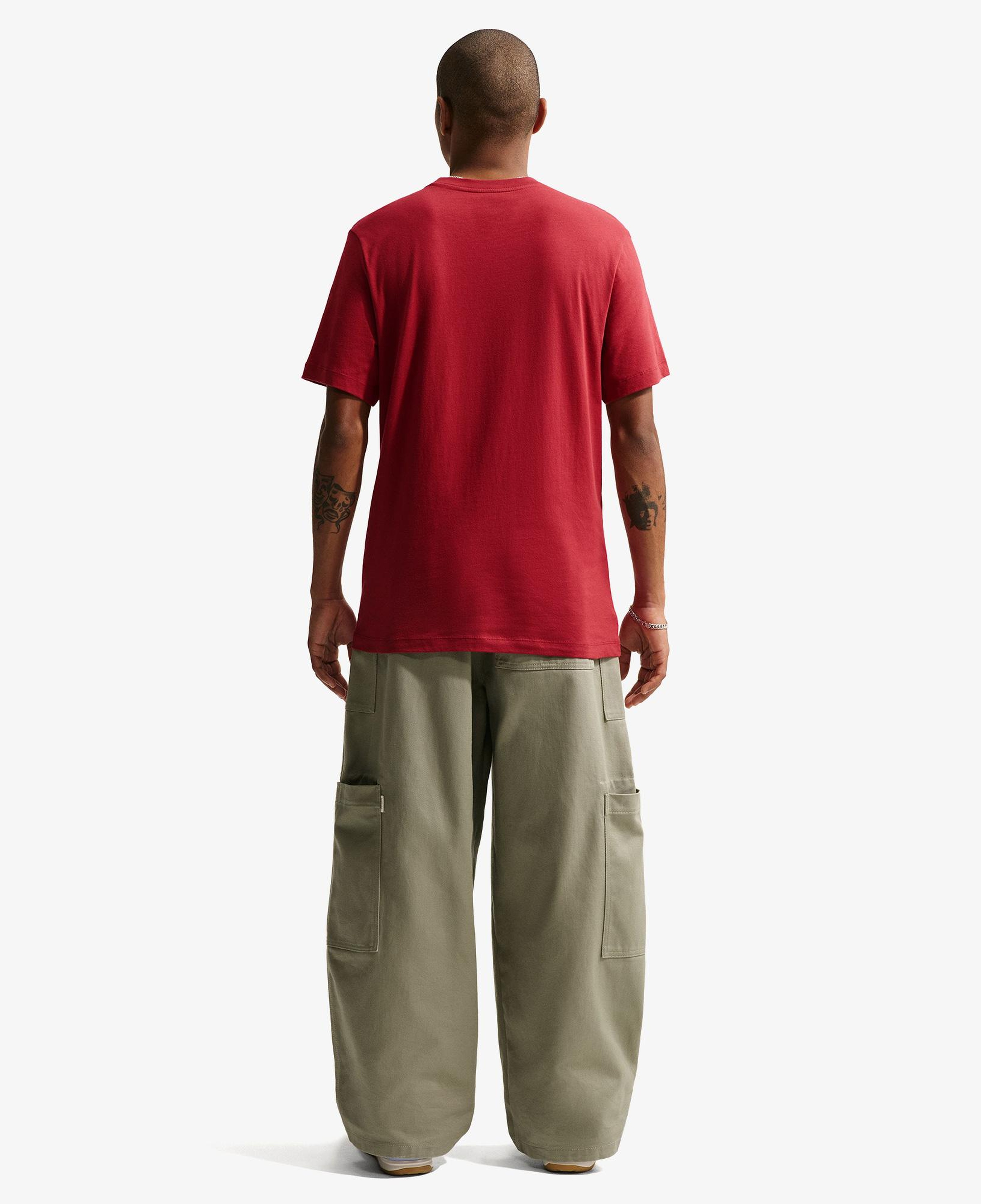 Nike Sportswear Icon Futura Erkek Kırmızı T-Shirt