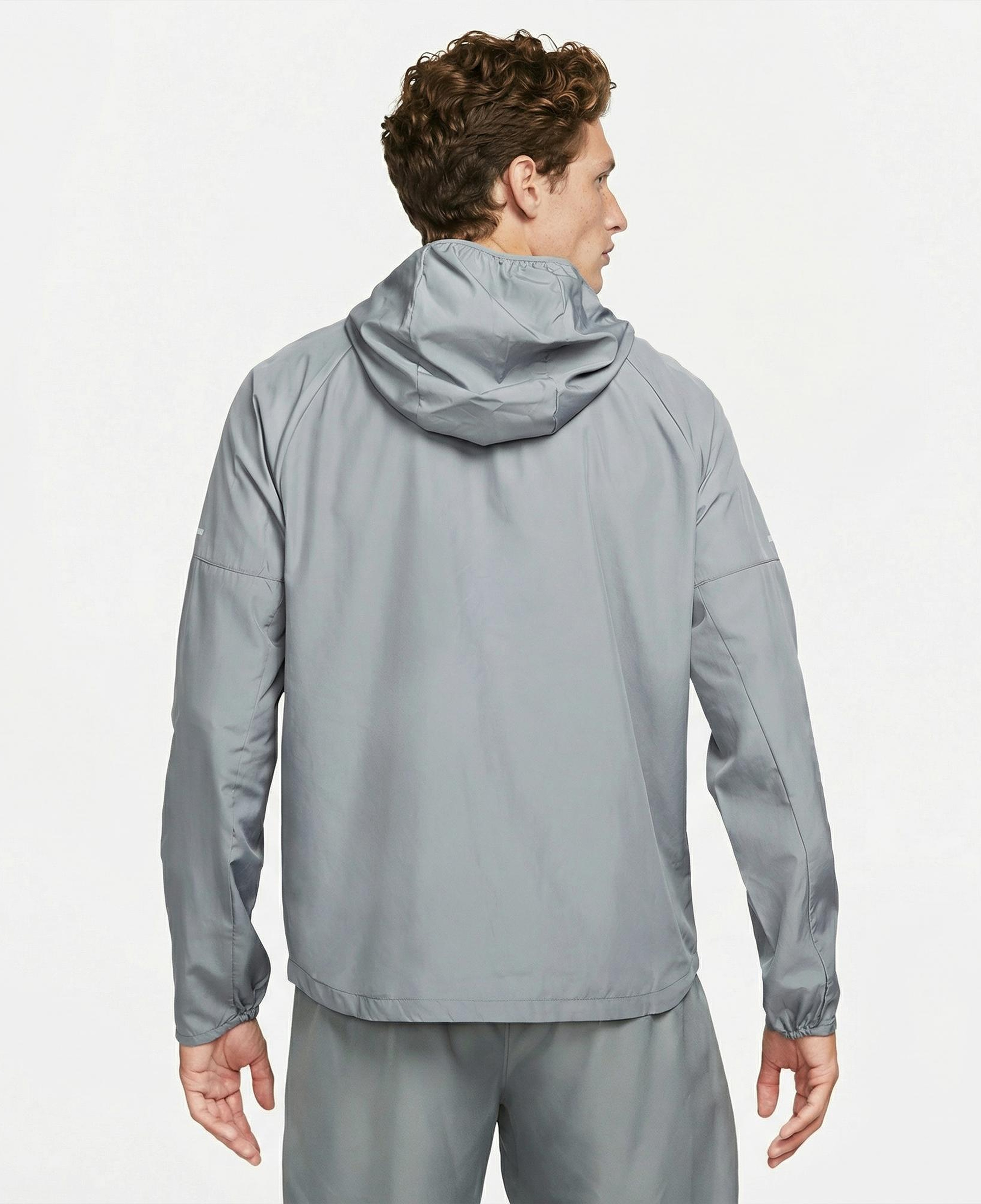 Nike Repel Miler Erkek Gri Rüzgarlık