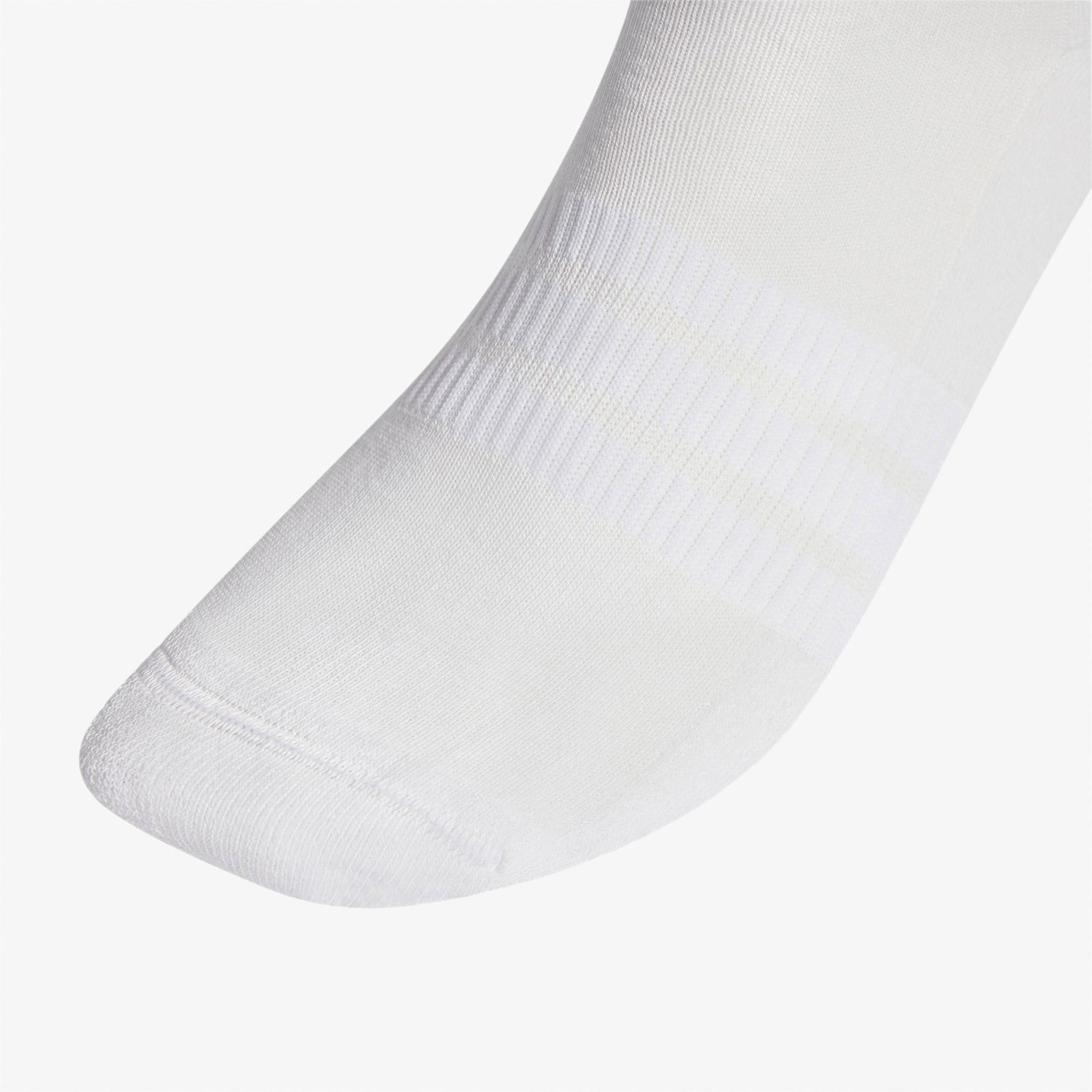 adidas Cushioned Sportswear 3' lü Unisex Beyaz Çorap