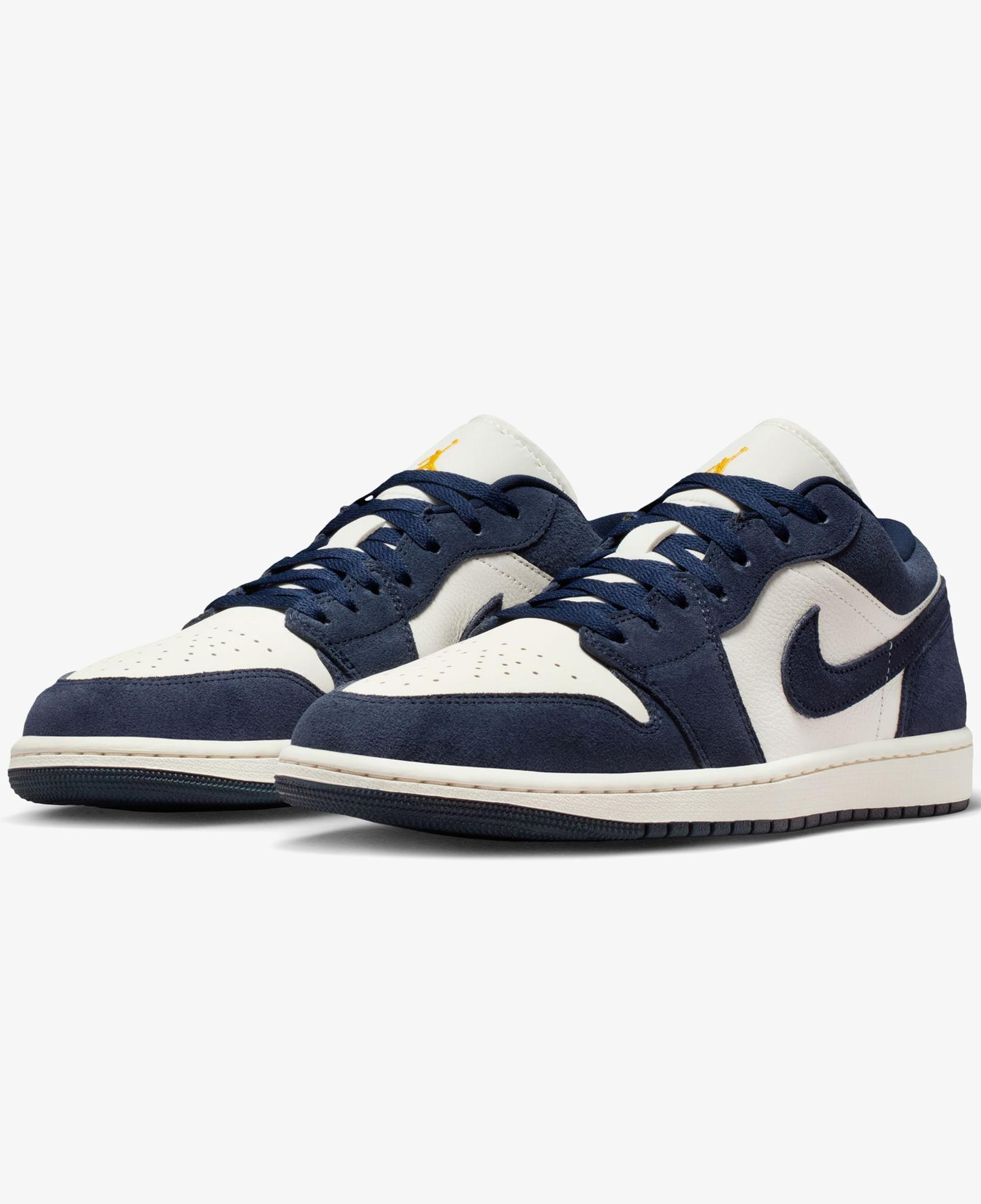 Jordan Air 1 Low SE Erkek Lacivert Spor Ayakkabı