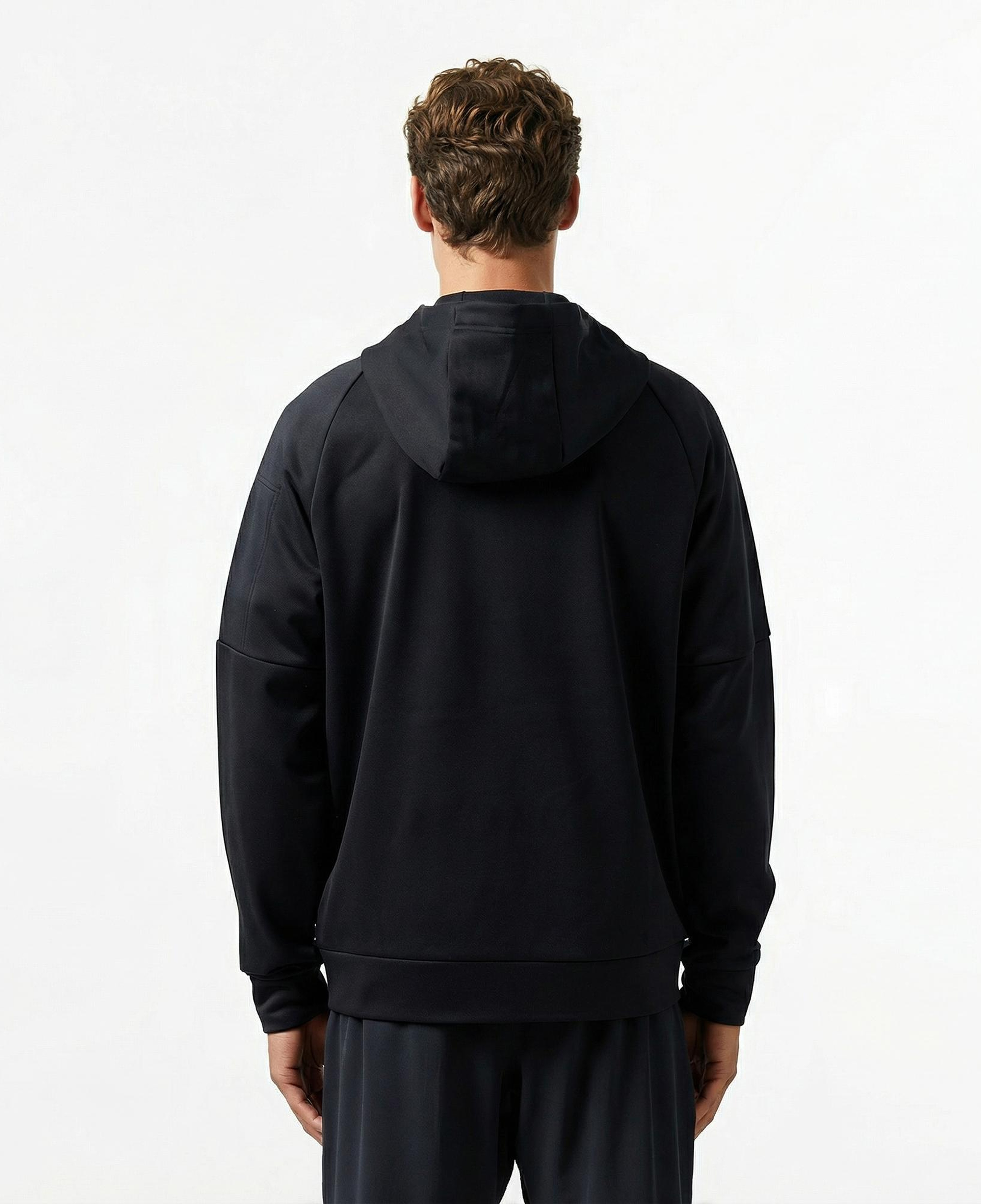 Nike Therma-Fit Full-Zip Erkek Siyah Hoodie