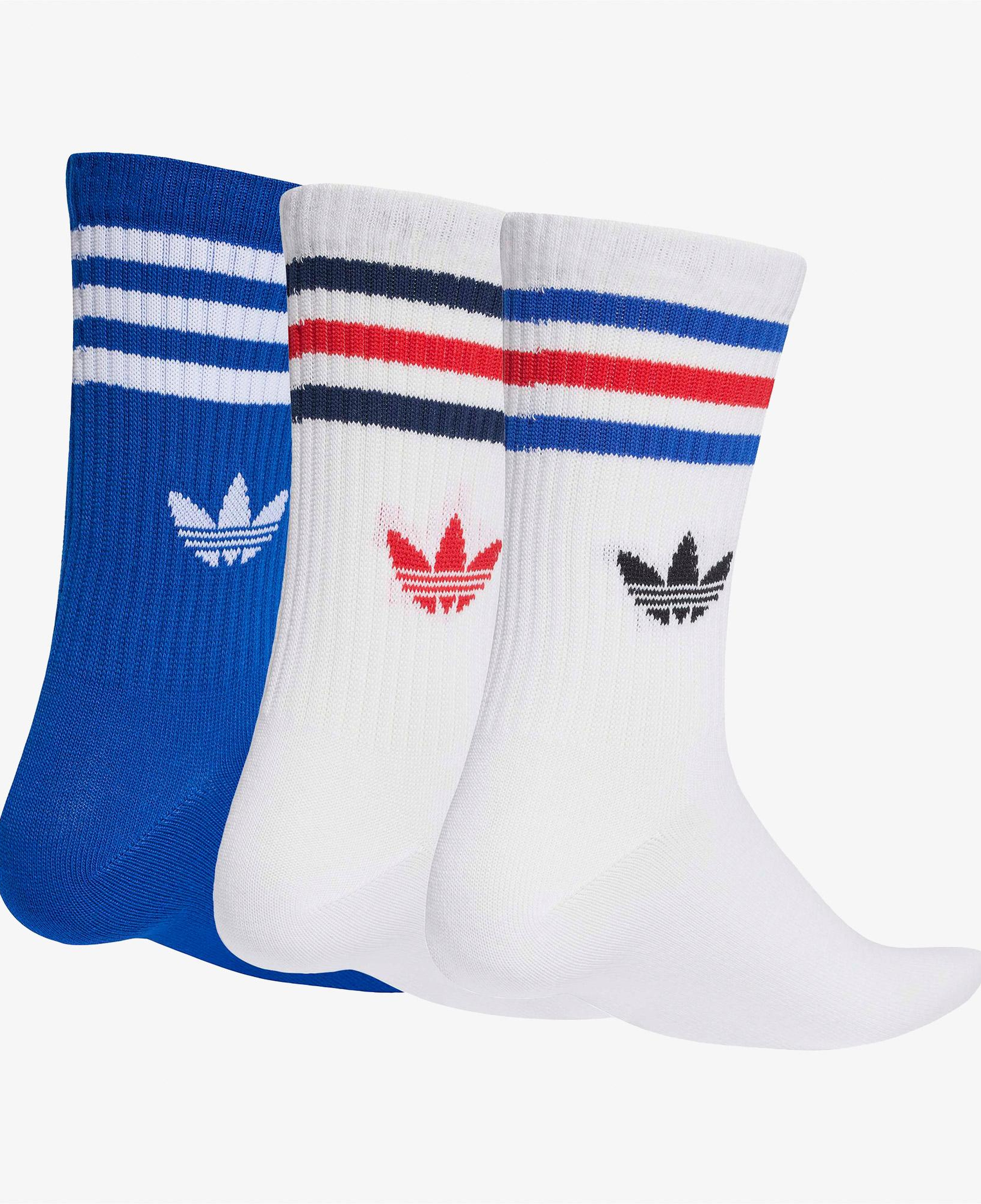 adidas 3-Stripes 3' lü Unisex Renkli Çorap