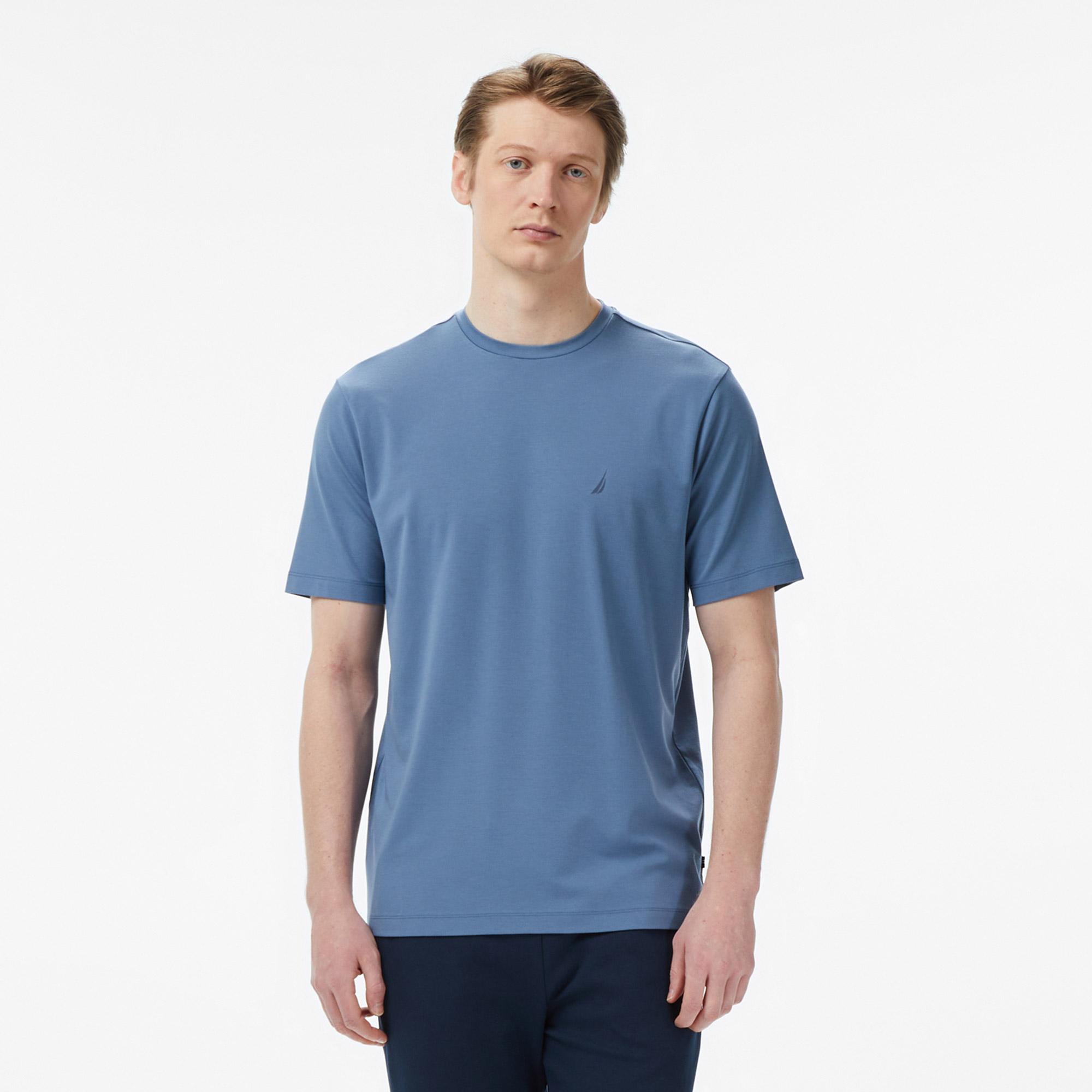 Nautica Erkek Mavi Regular Fit T-Shirt